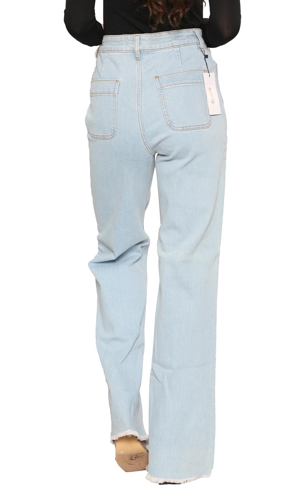 Pantalones de mezclilla para mujer Bootcut elásticos tiro medio acampanados pantalones largos pantalones talla 6-30 - Imagen 43 de 62