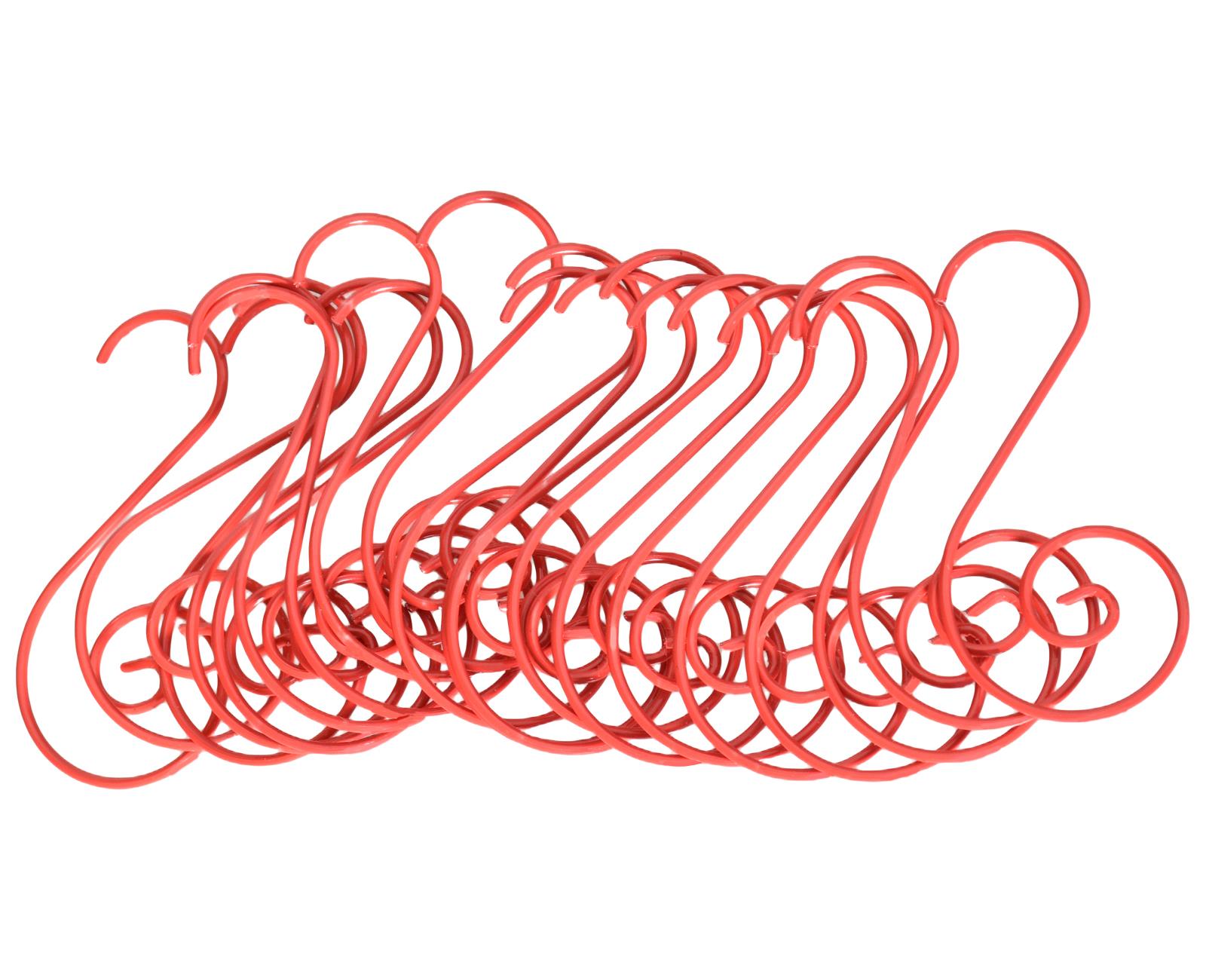 80,100,200 piezas ganchos de metal para árbol de Navidad adorno en forma de S colgador colgante Bauble - Imagen 35 de 58