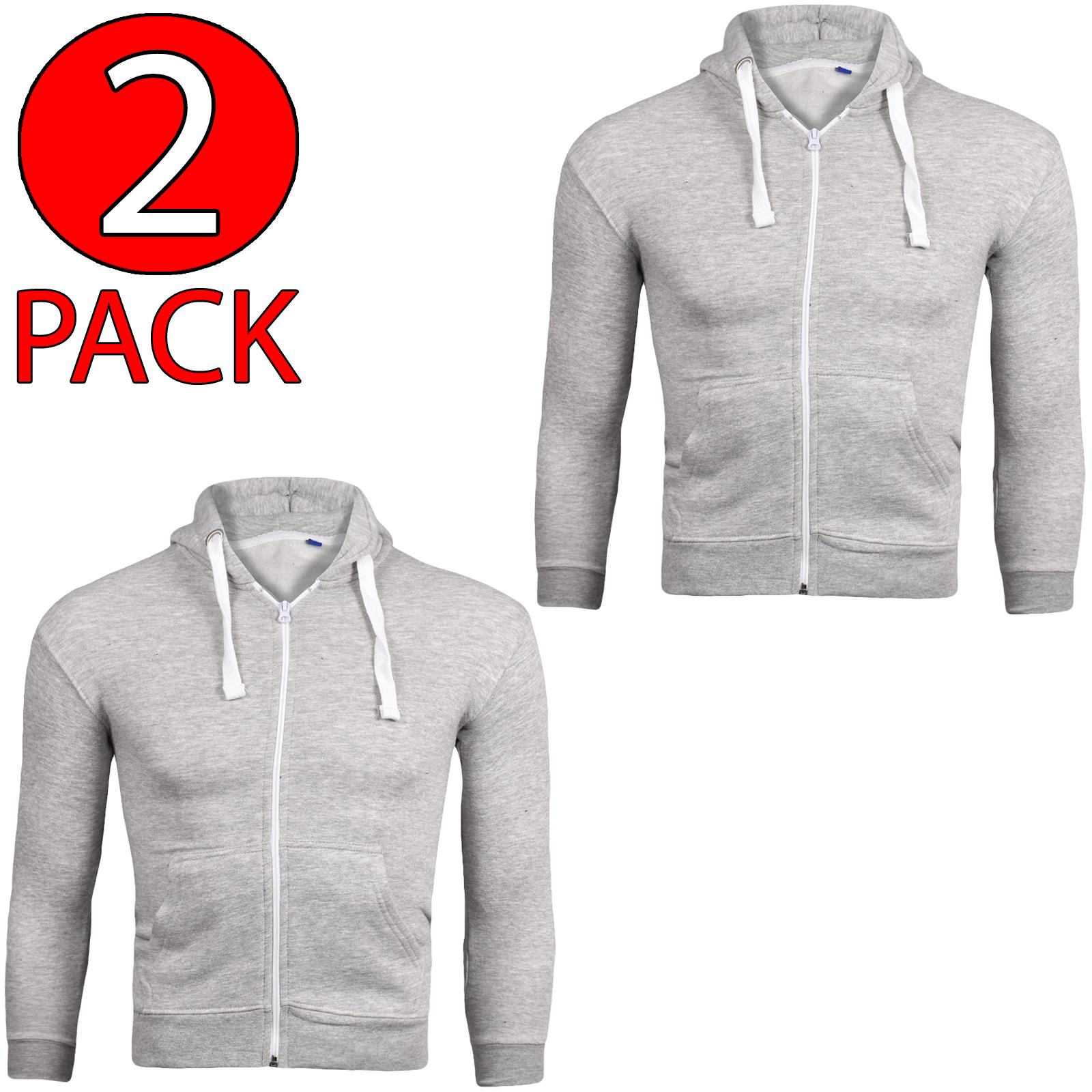 Kids Zip up Hoodie Sweatshirts PE School Jumpers Fleece Hoodies For Boys Girls - Picture 168 of 264