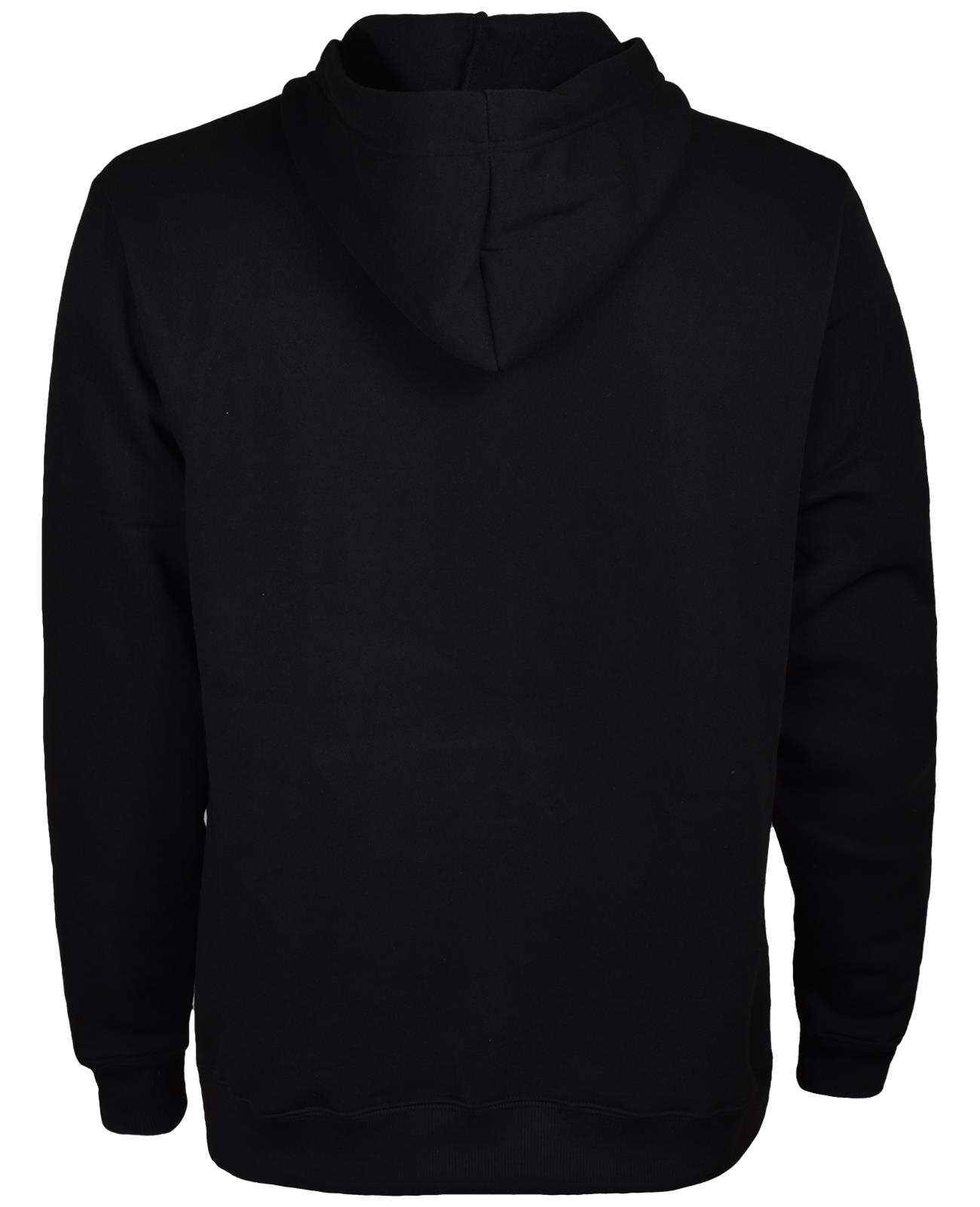 Womens Plain Hoodie Pullover Long Sleeve Fleece Ladies Sweatshirt Hooded Top - Picture 14 of 22