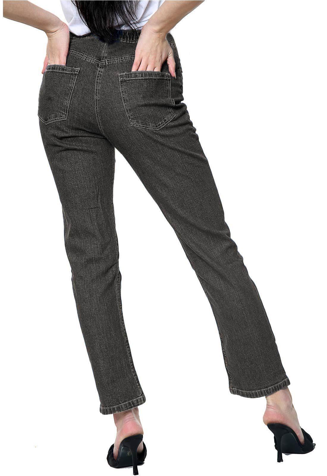 Stretch-Damenjeans Denim dehnbare Hose halbgummizug UK-Größe 6 – 36 - Bild 48 von 62
