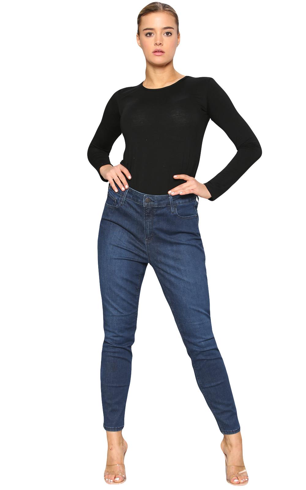 Pantalones de mezclilla ajustados cintura alta pierna recta jeggings pantalones para dama 6-26 Reino Unido - Imagen 17 de 22