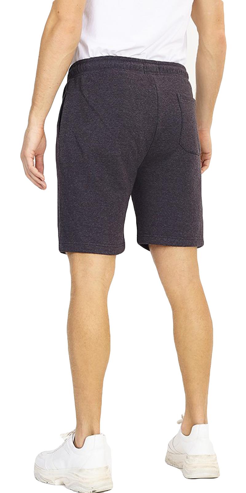 Mens Jogging Shorts Elasticated Running Gym Short Casual Fleece Half