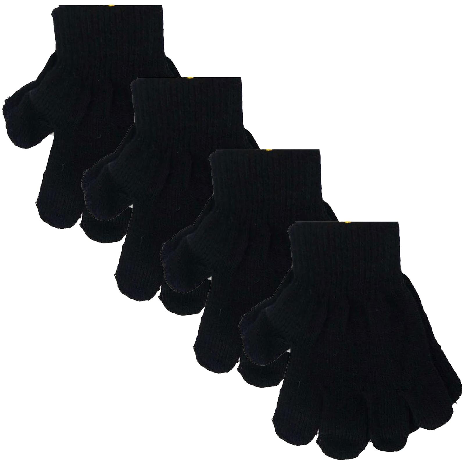 Mädchen magische Handschuhe warm Winter Kinder Jungen Unisex dehnbar Kinder schwarz Handschuhe Menge - Bild 26 von 51