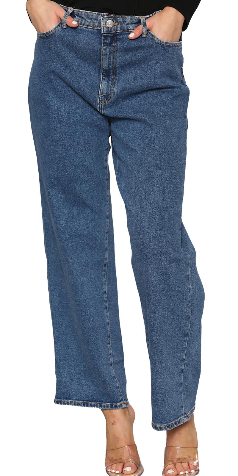 Pantalones de mezclilla para mujer Bootcut elásticos tiro medio acampanados pantalones largos pantalones talla 6-30 - Imagen 29 de 62