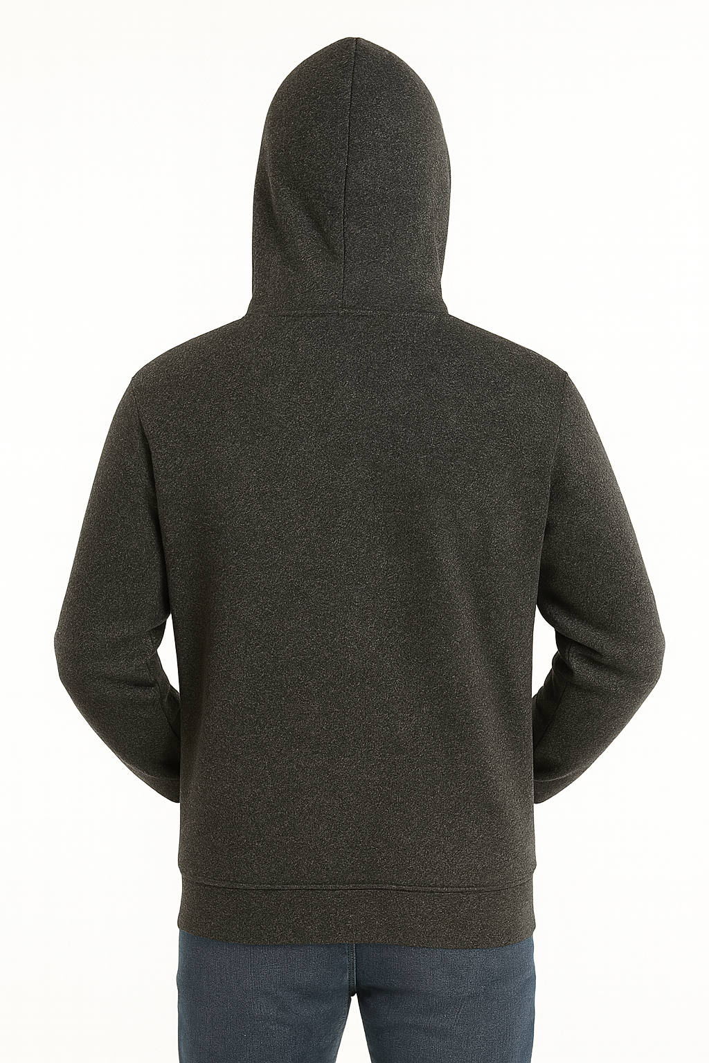 Herren Uni Hoodie Sweatshirt Fleece Reißverschluss Jacke Zip Pullover Kapuze Freizeit Top - Bild 9 von 12