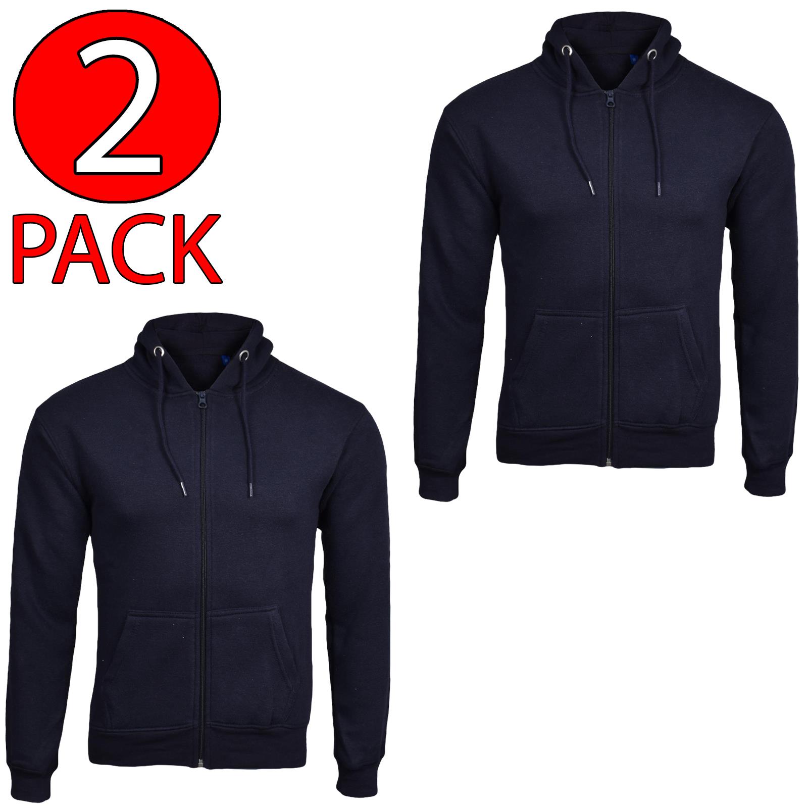 Kids Zip up Hoodie Sweatshirts PE School Jumpers Fleece Hoodies For Boys Girls - Picture 203 of 264