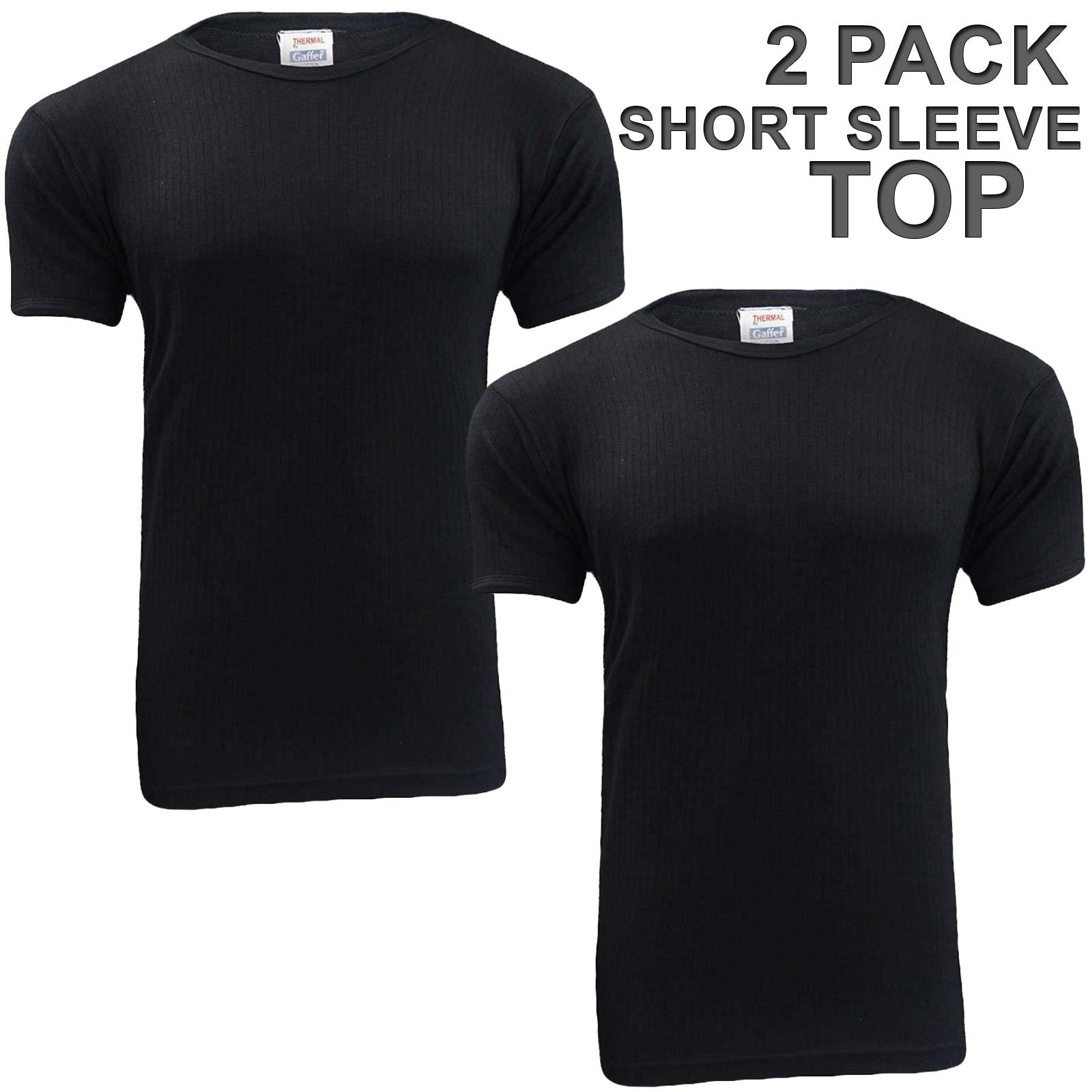 2 x Full Set Mens Thermal Underwear Half Long Sleeve Vest Top Bottom Long Johns - Picture 18 of 38