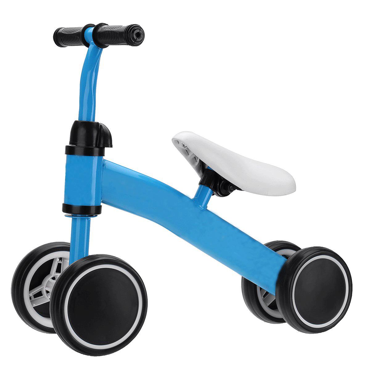Baby Balance Bike Toddler Ride On 4 Wheels Bicycle Cup Kids Toy Perfect Gifts - Picture 3 of 10