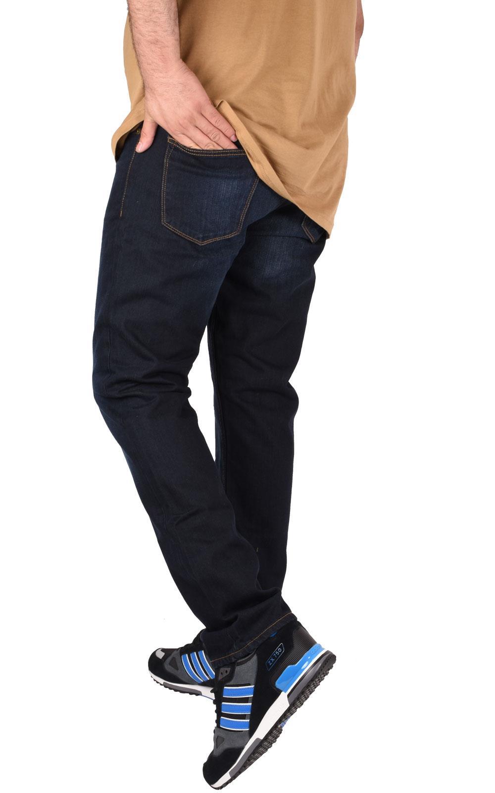 Mens Denim Jeans Regular Fit Straight Leg Cotton Pants Trousers Big & Tall Sizes - Picture 11 of 32