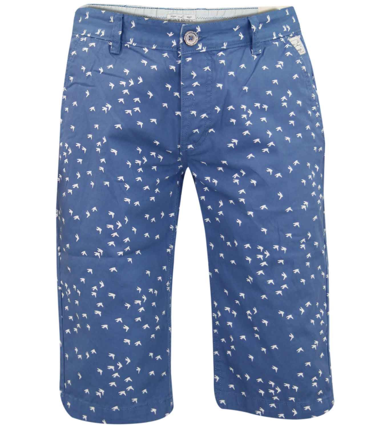 Mens Chino Shorts Summer Hawaiian Floral Casual Beach Cotton Pants Short 28-30 - Picture 11 of 17