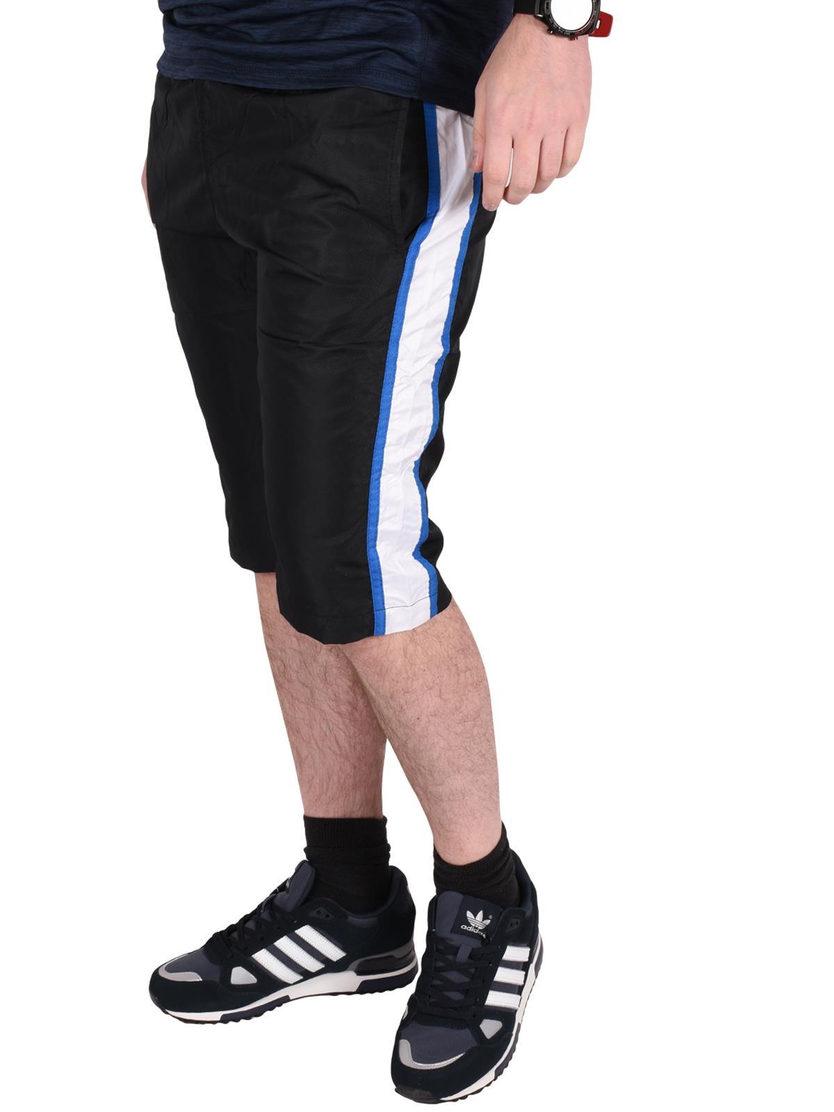Pantalones Cortos Para Hombre Informales 3/4 Largo Largo Elásticos Ligeros Deportes Gimnasio Pantalones Reino Unido - Imagen 13 de 34