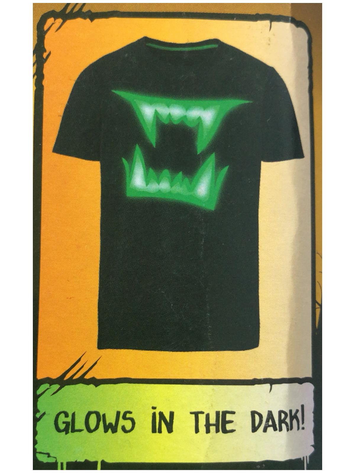 Damas Hombres Camiseta BRILLA EN LA OSCURIDAD Estampado Vestido Disfraz Cuello Redondo Nuevos Diseños - Imagen 12 de 16