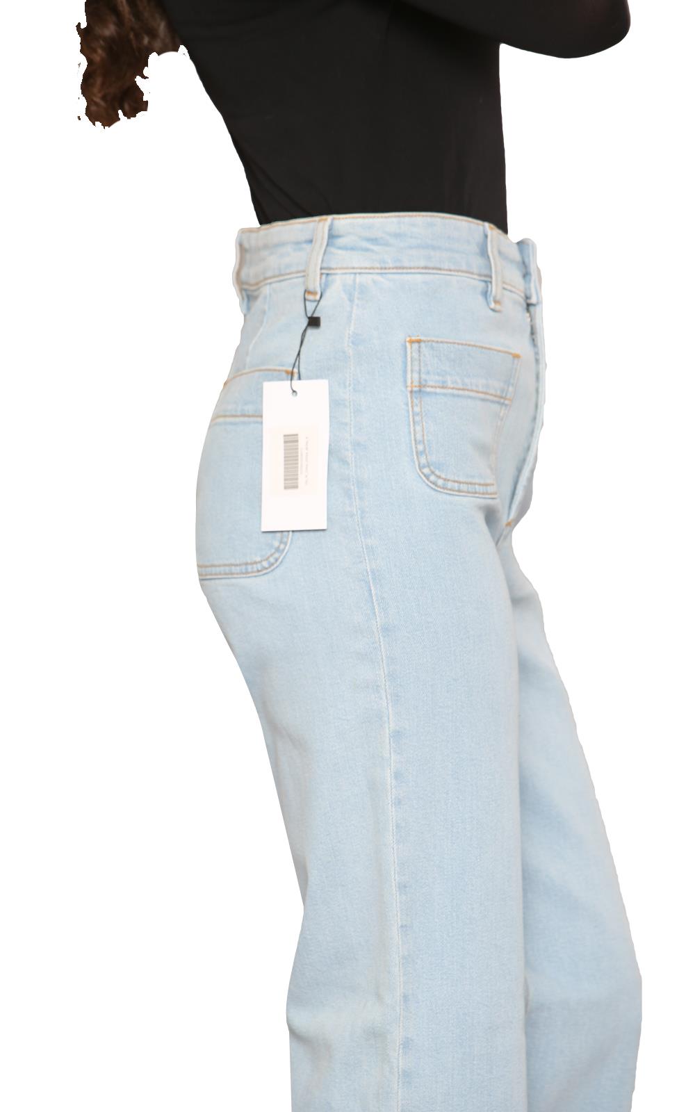 Pantalones de mezclilla para mujer Bootcut elásticos tiro medio acampanados pantalones largos pantalones talla 6-30 - Imagen 44 de 62