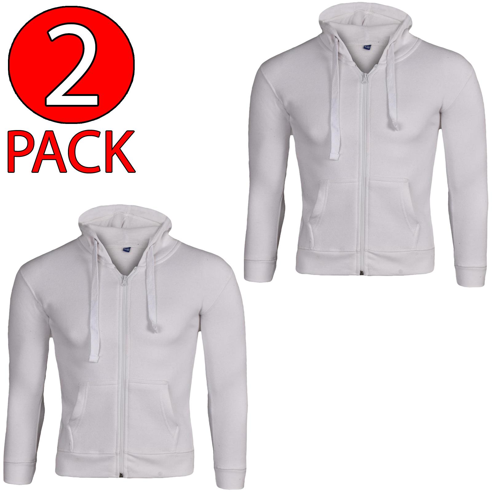 Kids Zip up Hoodie Sweatshirts PE School Jumpers Fleece Hoodies For Boys Girls - Picture 192 of 264
