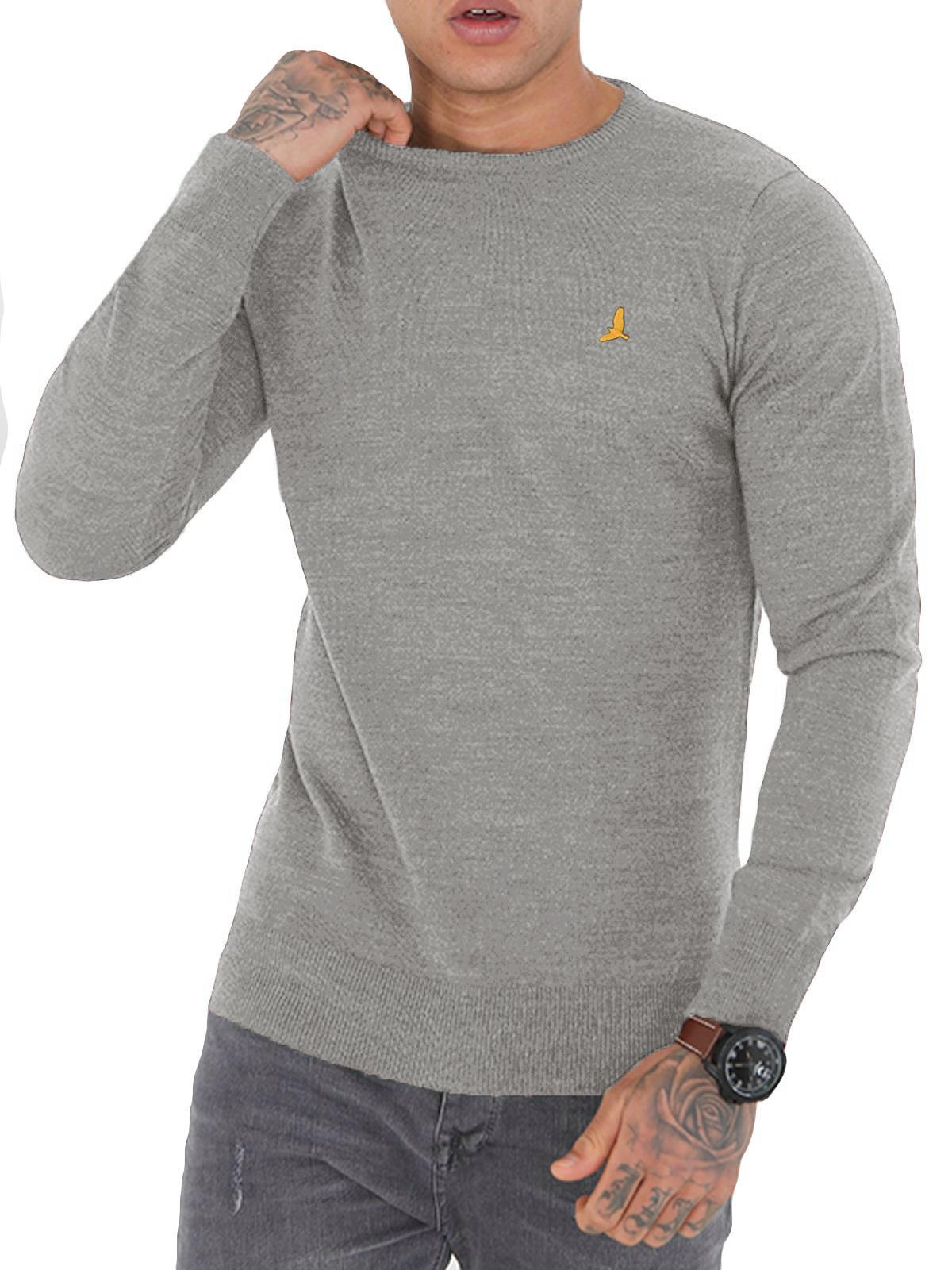 Brave Soul Mens Cable Knit Fisherman Knitted Jumper Weave Warm Pullover Sweater - Picture 27 of 51