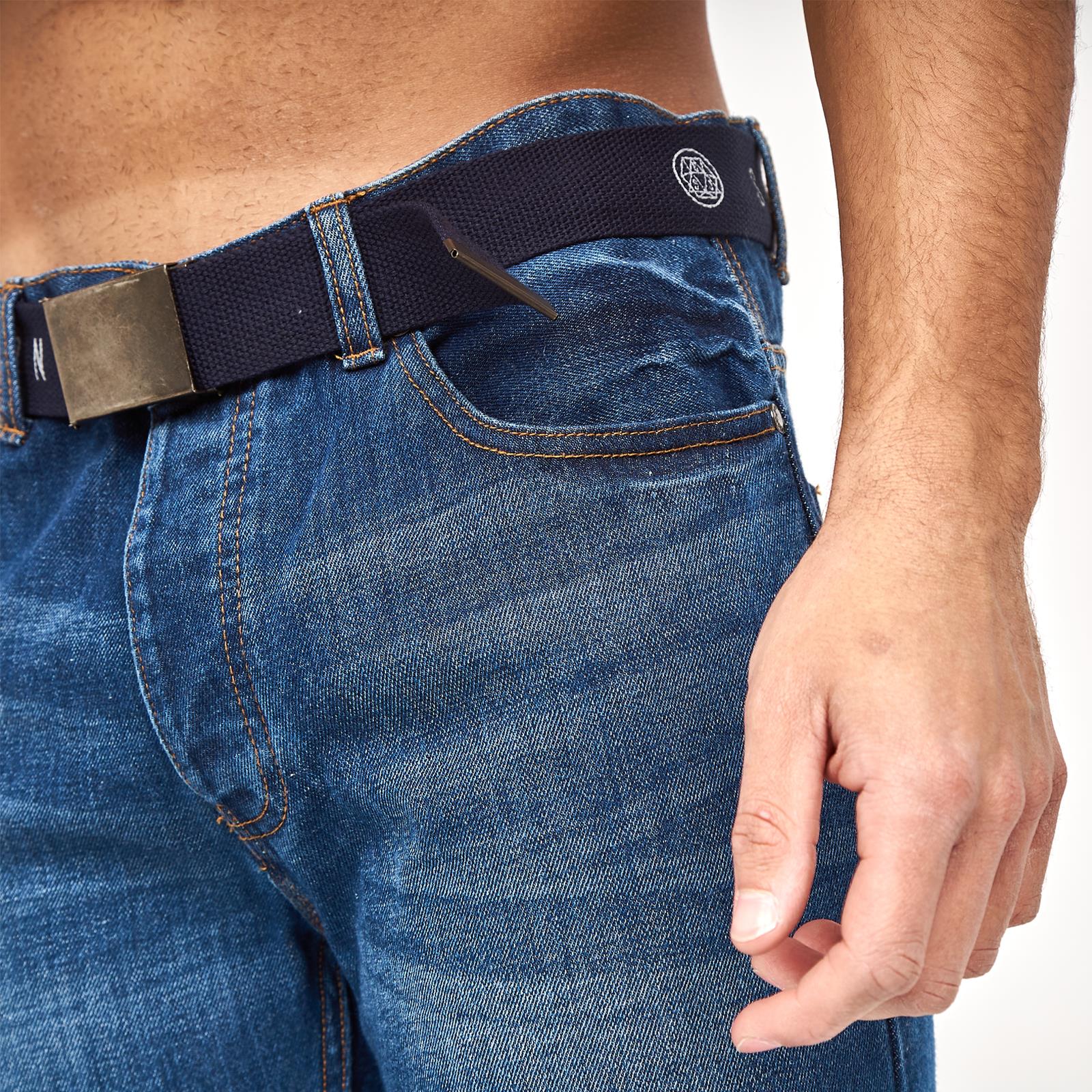 Pantalones de mezclilla regulares de diseñador Smith and Jones para hombre 28-48 - Imagen 24 de 25