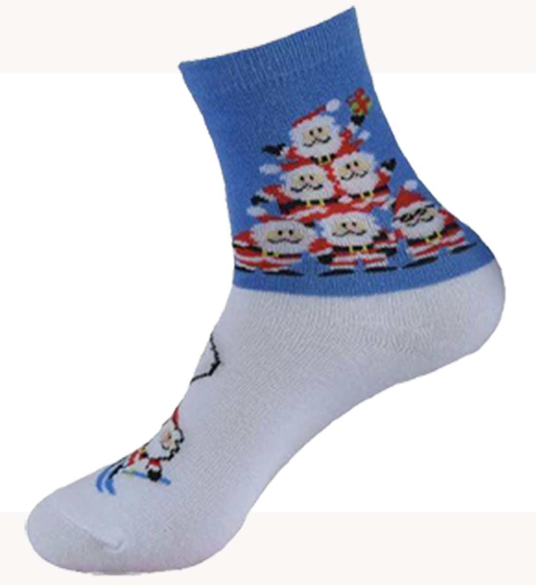 Kids Socks Novelty Stocking Boys Polycotton Xmas Winter Christmas Girls Gifts UK - Picture 3 of 14