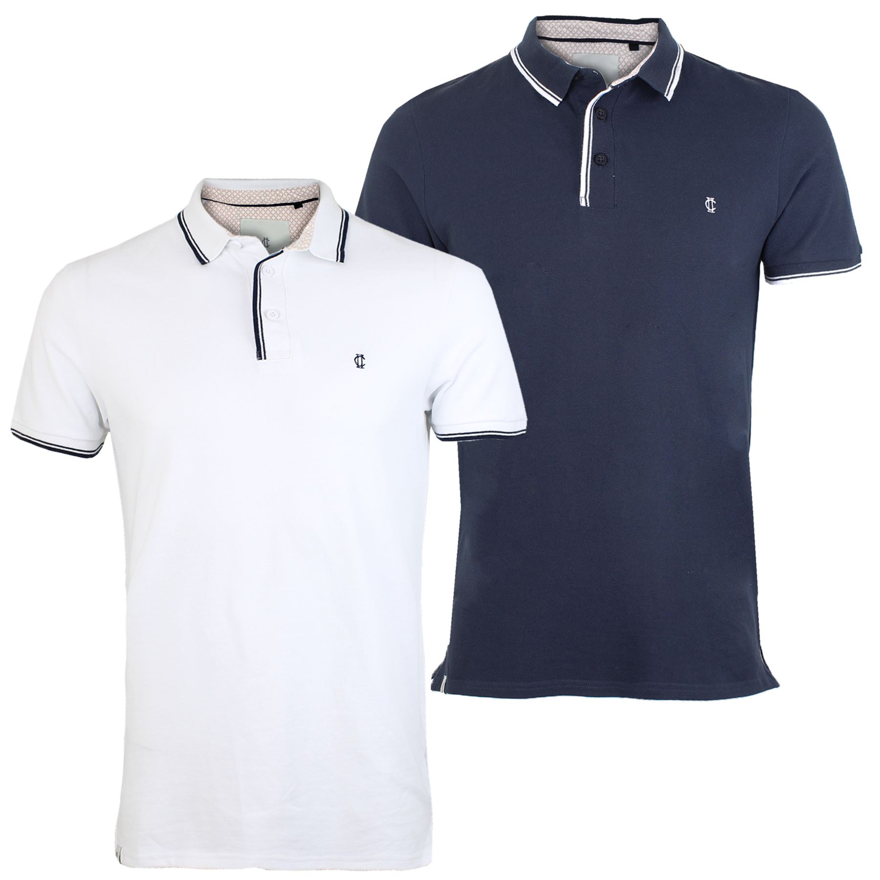 Mens Classic Polo Shirt 100/% Cotton Short Sleeve Plain Pique Collared Tee Top