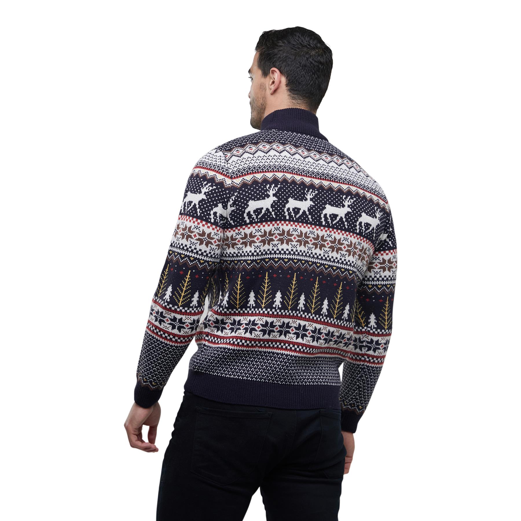 broken standard christmas jumper