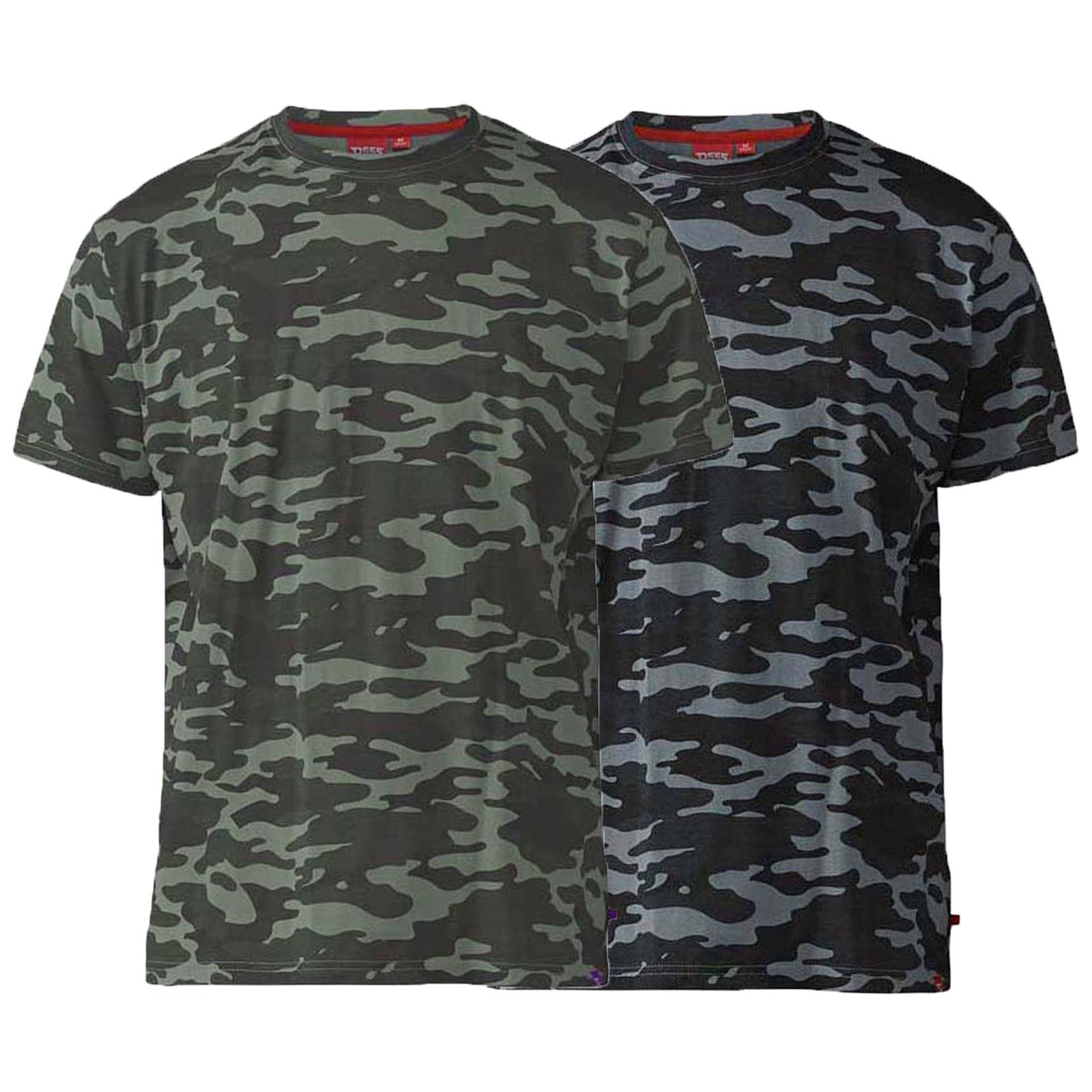 Mens Duke Big Size Short Sleeve Summer Hawaiian Graphic Print T-Shirt 3XL 4XL