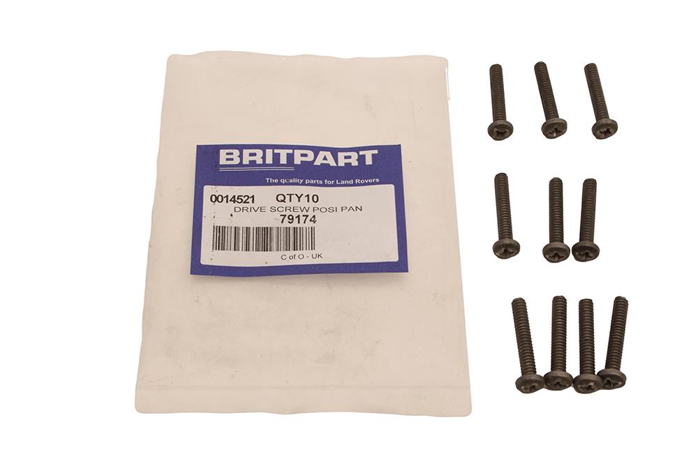 書38 Indicator Switch Clamp Drive Screws (x10) - Land Rover Series 3