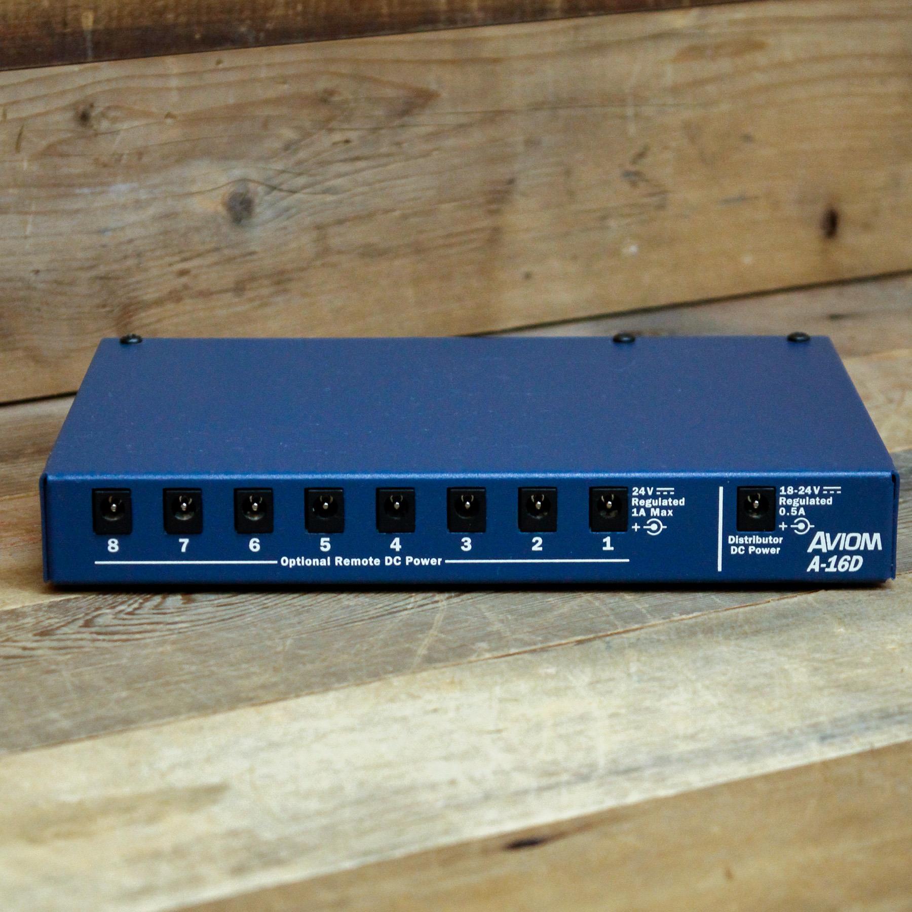 Aviom A-16D A-Net Distribution Hub A16D Distributor A16-D U144554