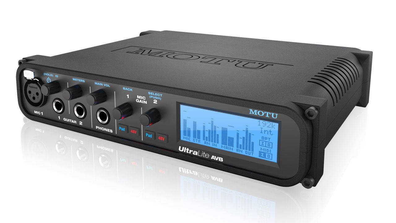 NEW MOTU UltraLite AVB Audio Interface USB