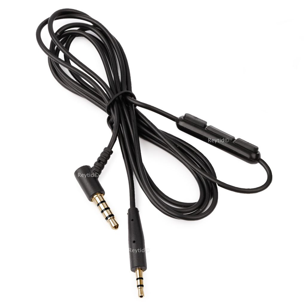 Bose 35 QC35 Audio Cable w/ Mic Volume Replacement