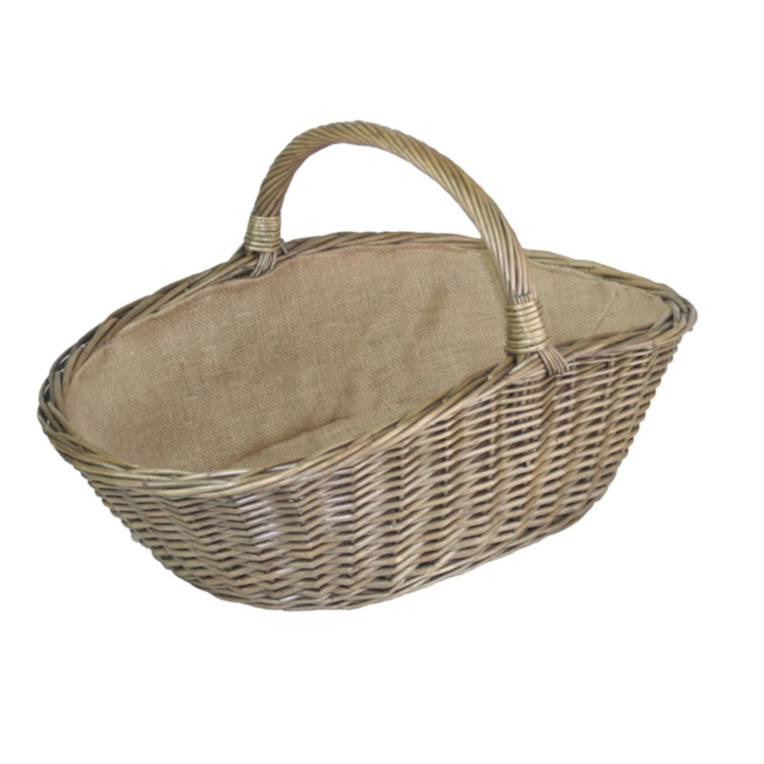Antique Wash Harvesting Trug Baskets - Picture 12 of 21