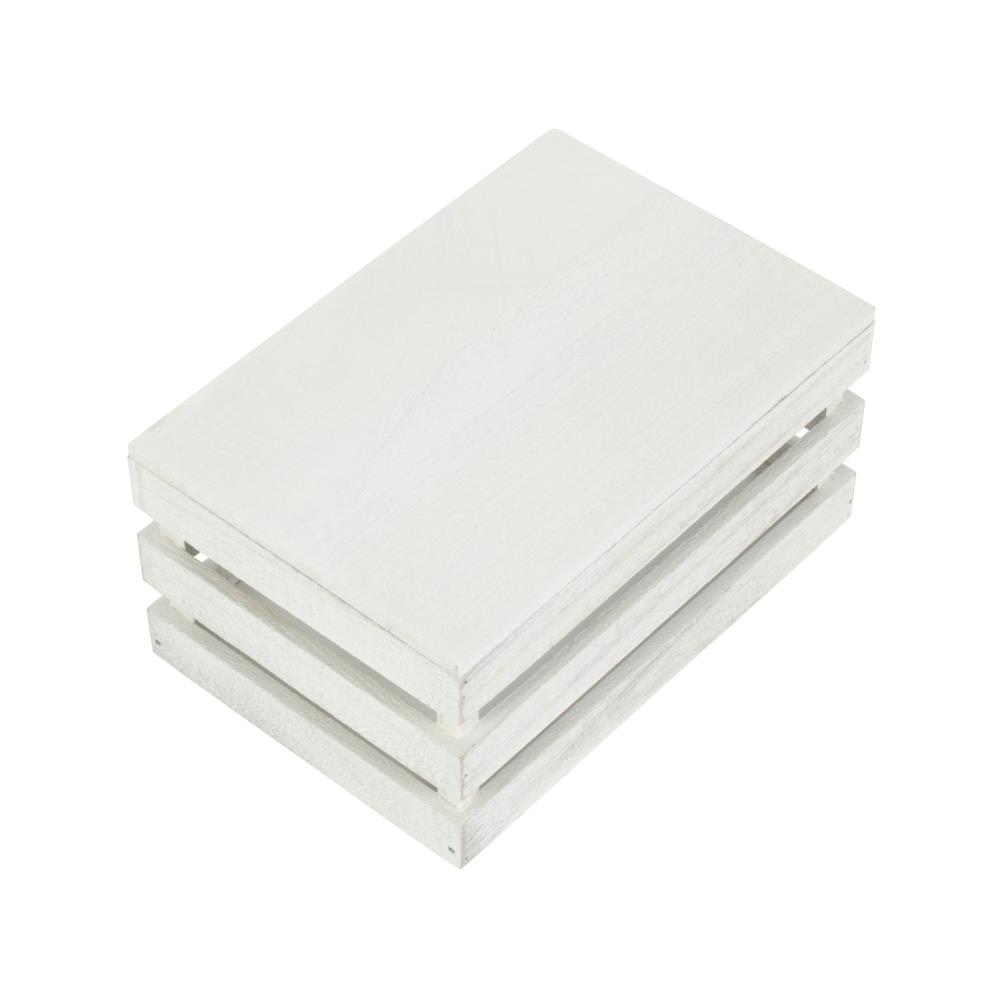 Vintage Slatted Wooden Box - Picture 10 of 21