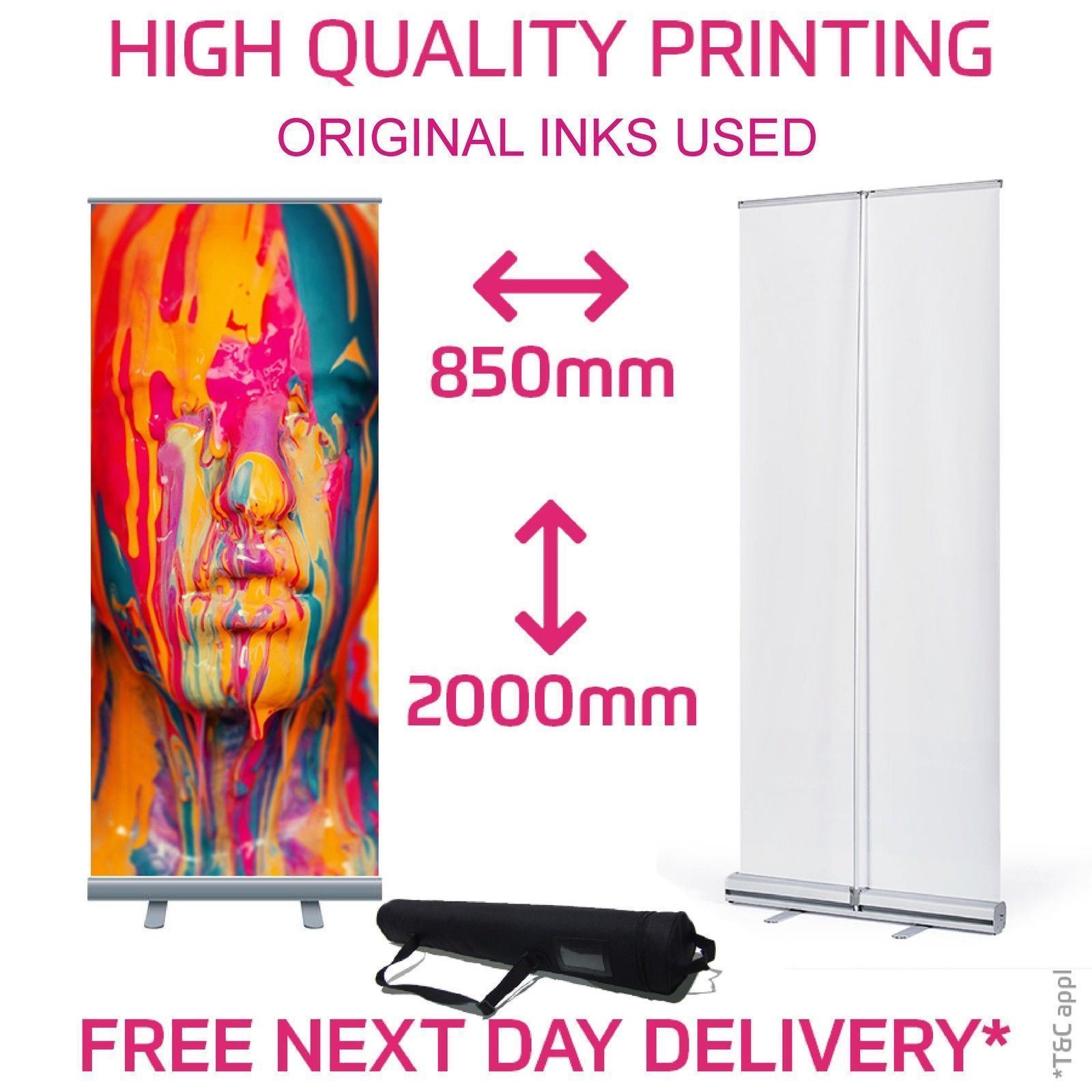 Roller Banner Pop Pull Up Exhibition Display Stands Trade Price