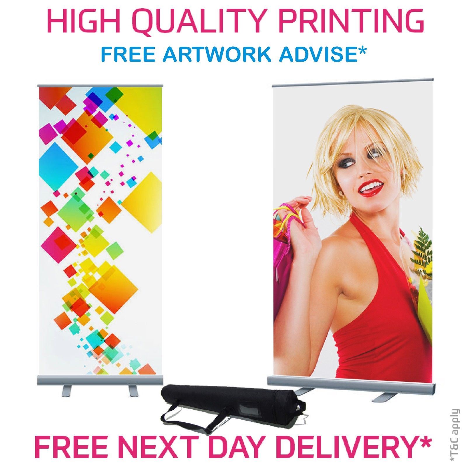 Roller Banner Pop Roll Pull Up Exhibition Display Stand Low Cost