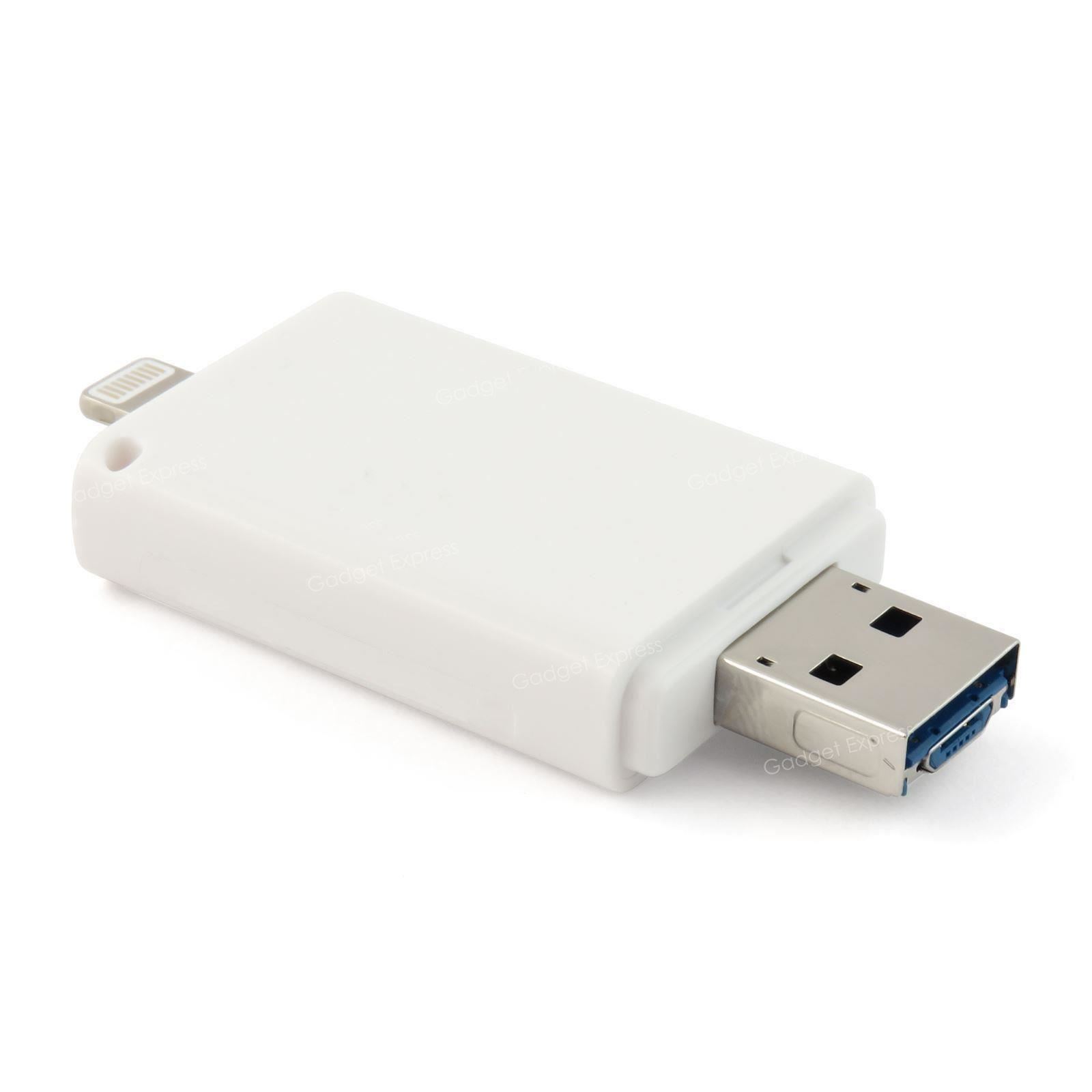 32GB External Memory USB Stick Drive for iPad Air 2 Mini iPhone 6 6S
