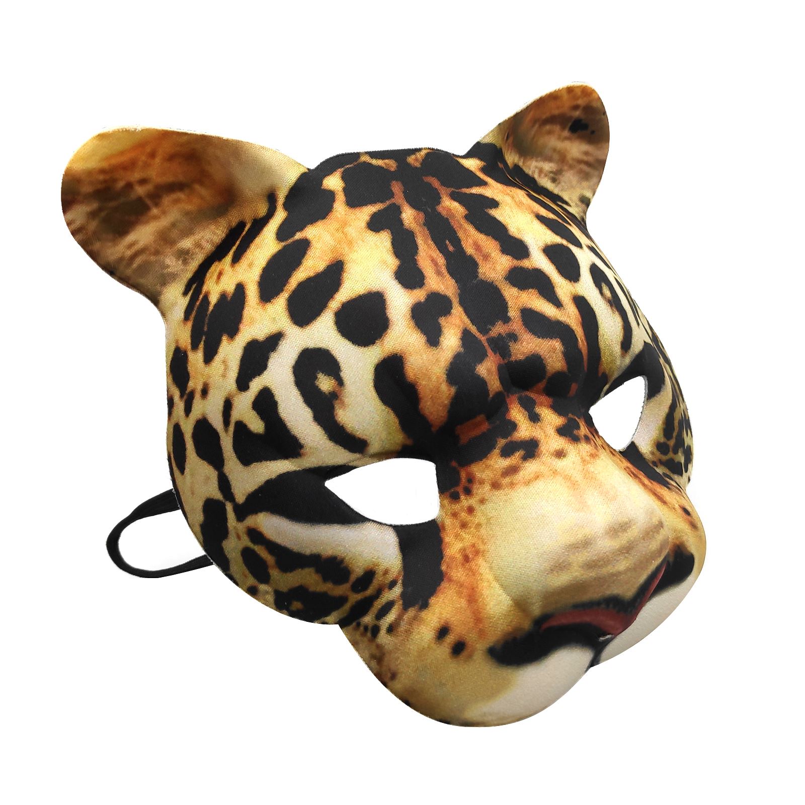 Adults Kids Book Week EVA Wild Animal Leopard Face Half Mask Eyemask