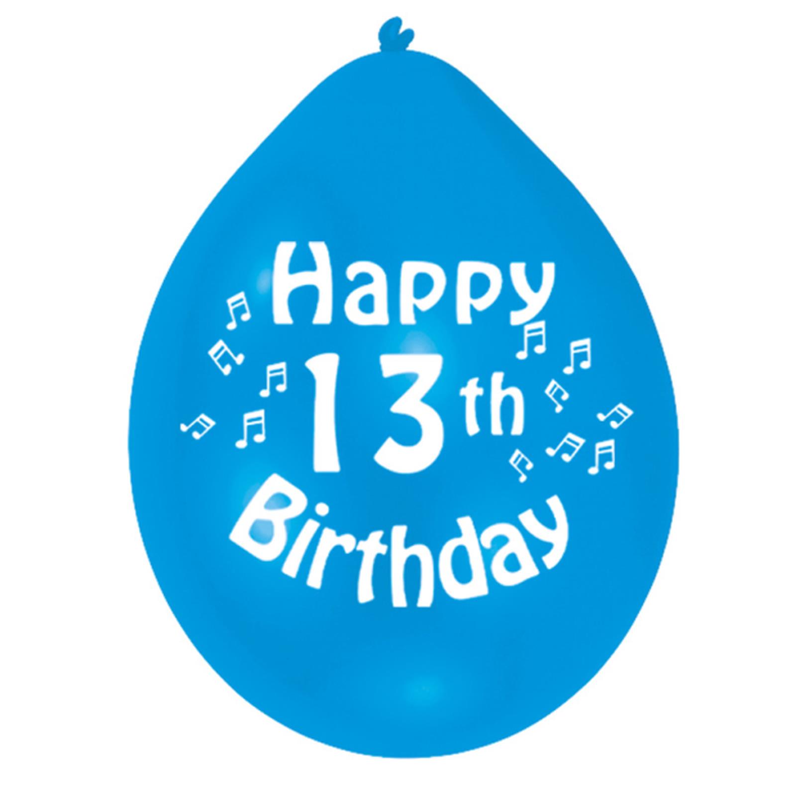 Globos coloridos decoración 10 piezas feliz cumpleaños edad látex niños fiesta favor - Imagen 15 de 18