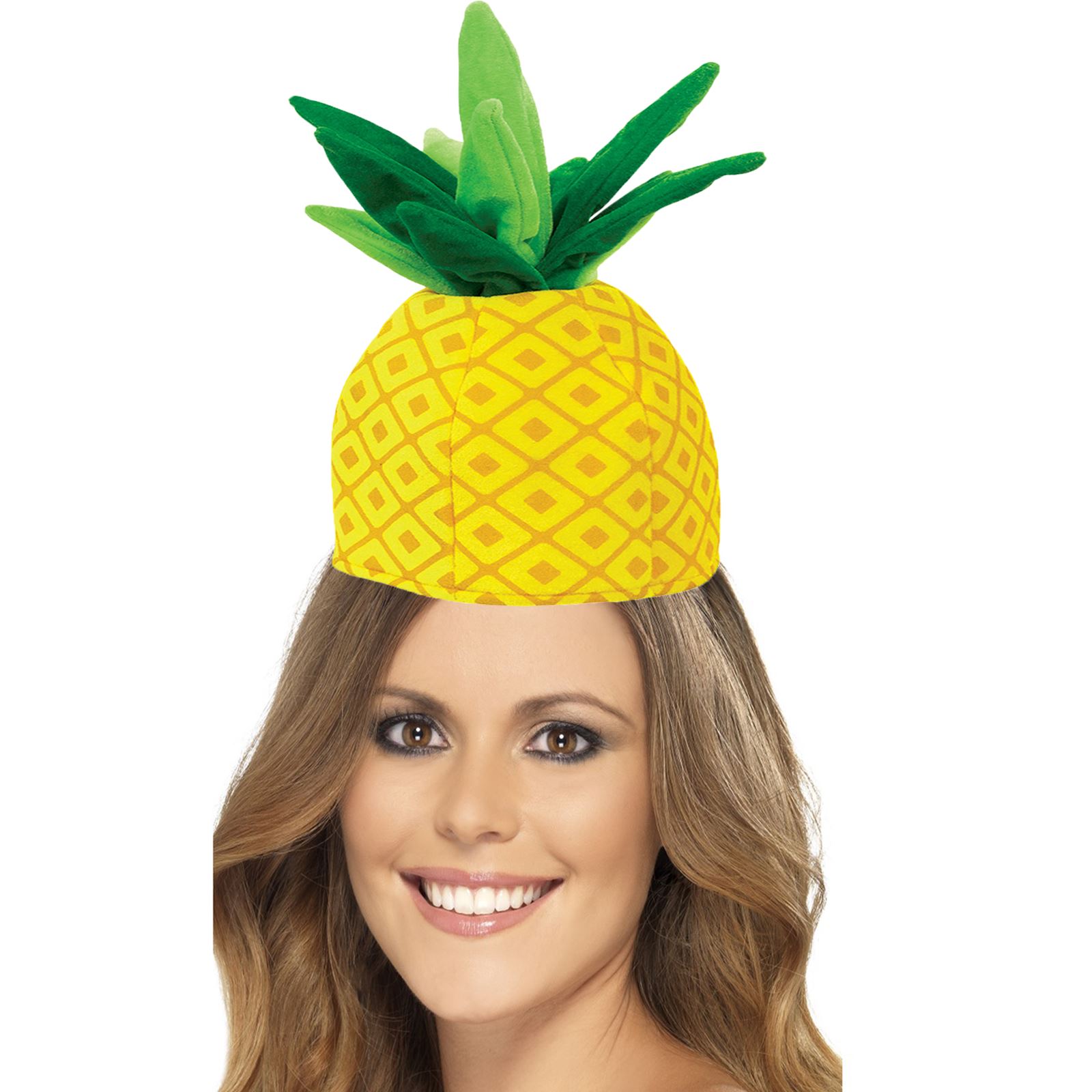 Adults Novelty Tropical Fruit Pineapple Hat Summer Festival Beach Party
