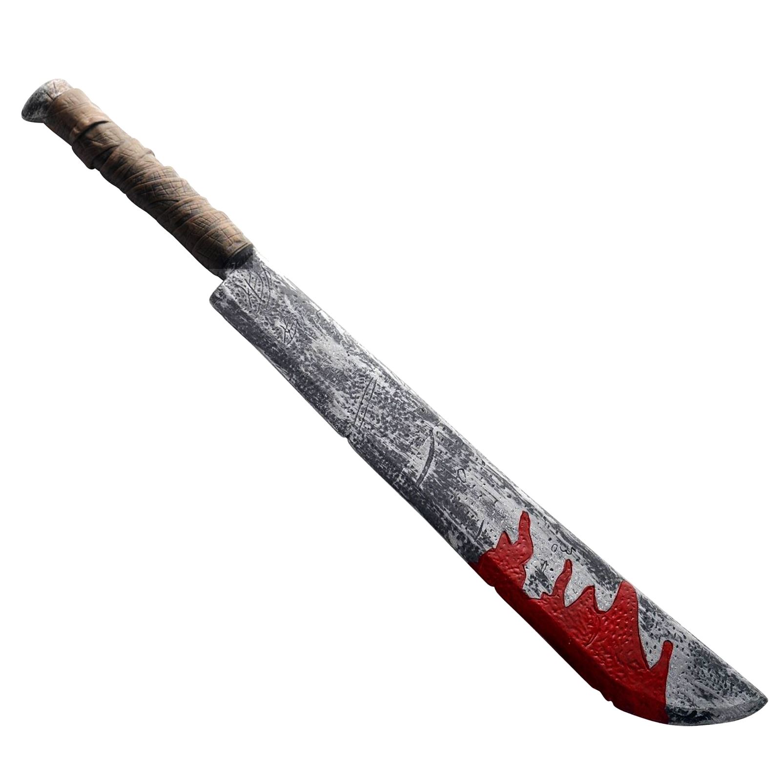 Large Fake Machete Chopper 74cm Jason Fancy Weapon Costume Blade Prop Large Fake Machete Chopper 74cm Jason Fancy Weapon Costume Blade Prop