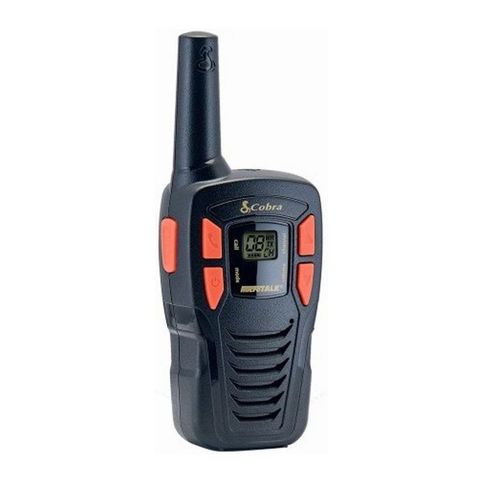 Cobra AM245 Walkie Talkie 2 Way Radio Twin Pack 5km Range Rechargeable
