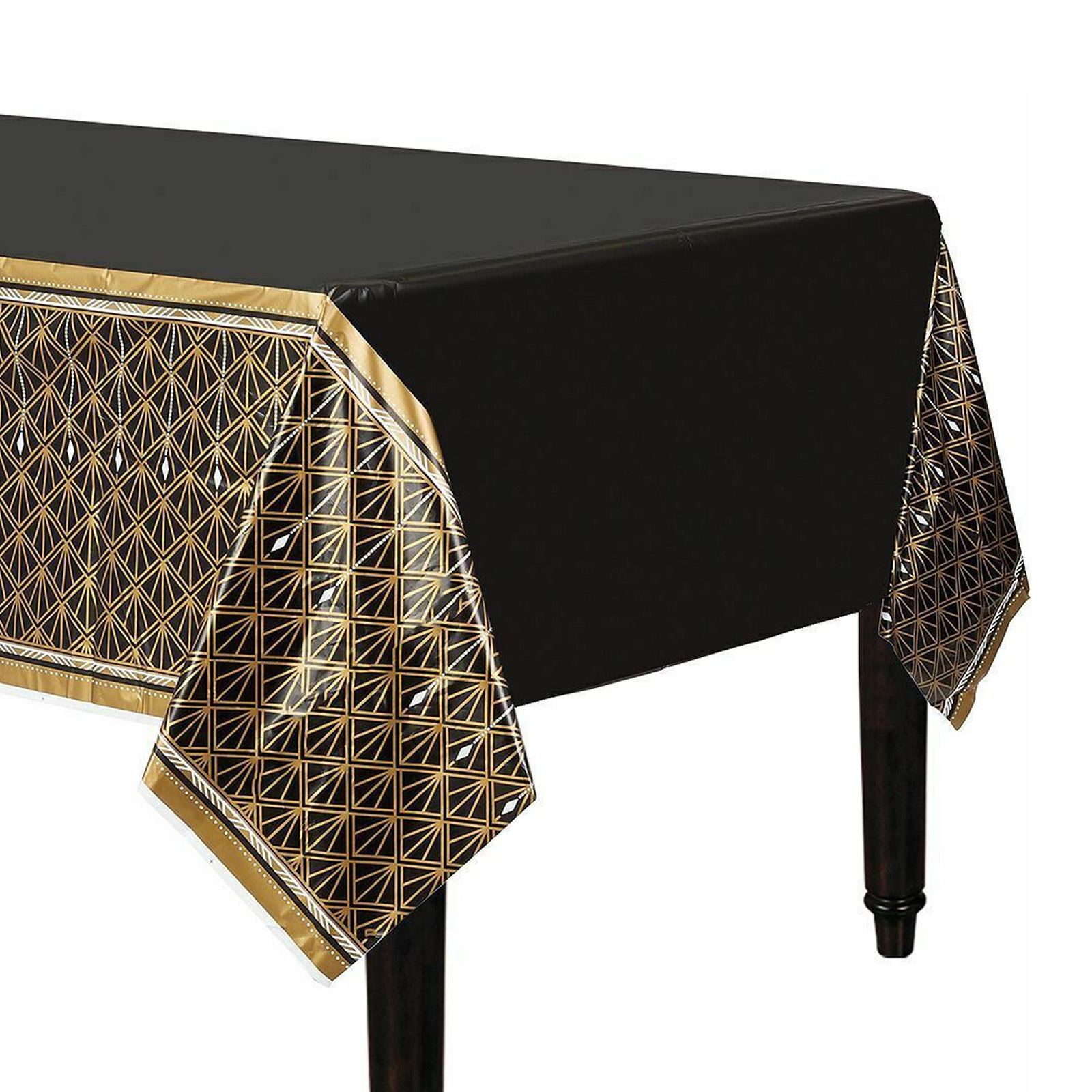 20s Hollywood Gatsby Plastic Table Cloth And Wall Decoration Photo