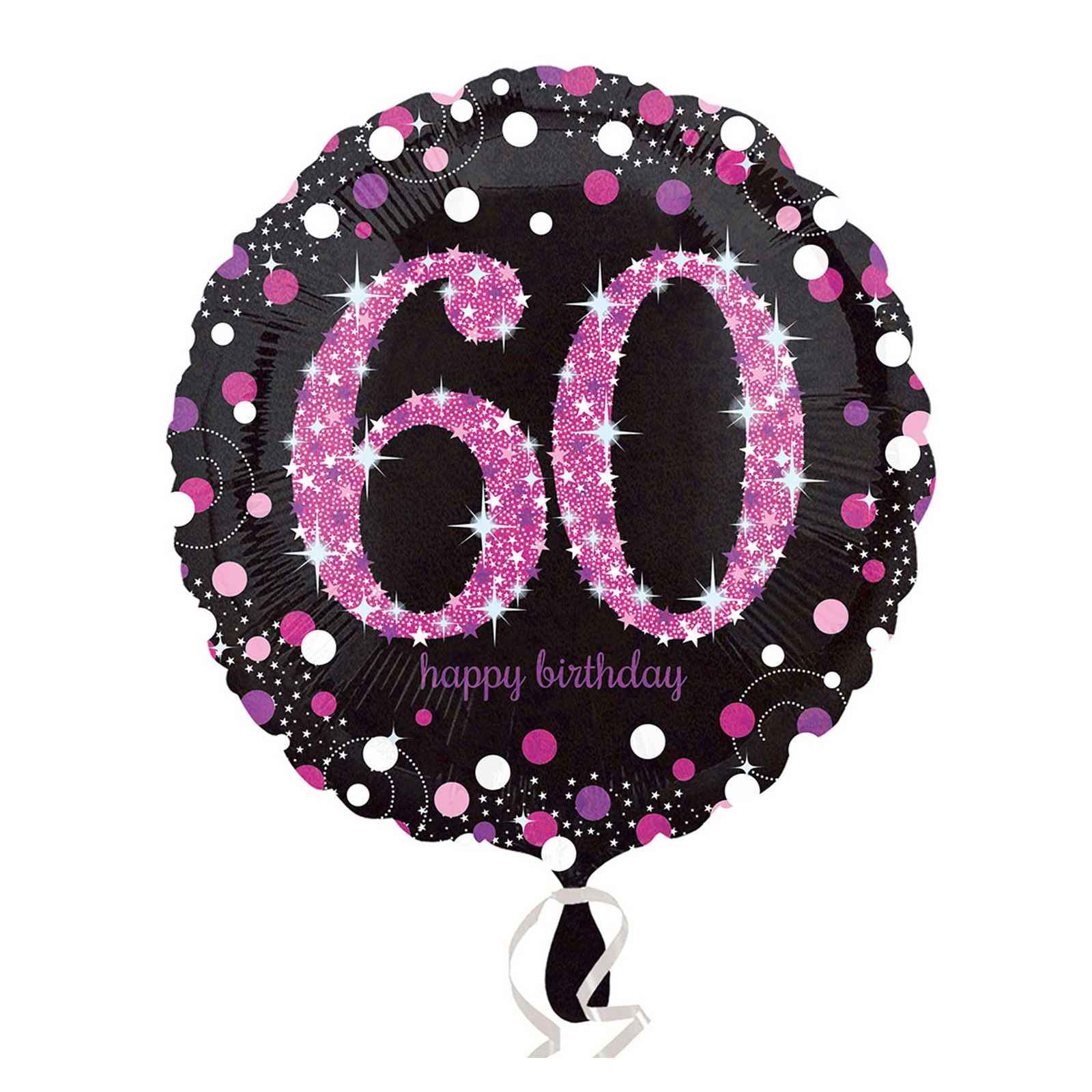 Joyeux 12th Anniversaire Holographique Rose Foil Balloon 45 cm 18 pouces Party Decor