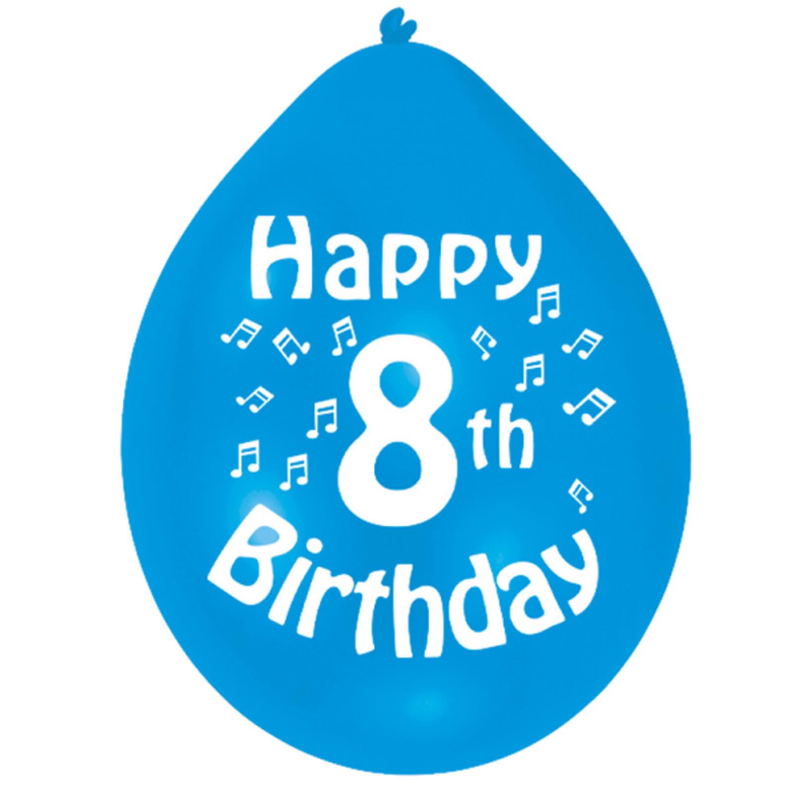 Globos coloridos decoración 10 piezas feliz cumpleaños edad látex niños fiesta favor - Imagen 10 de 18