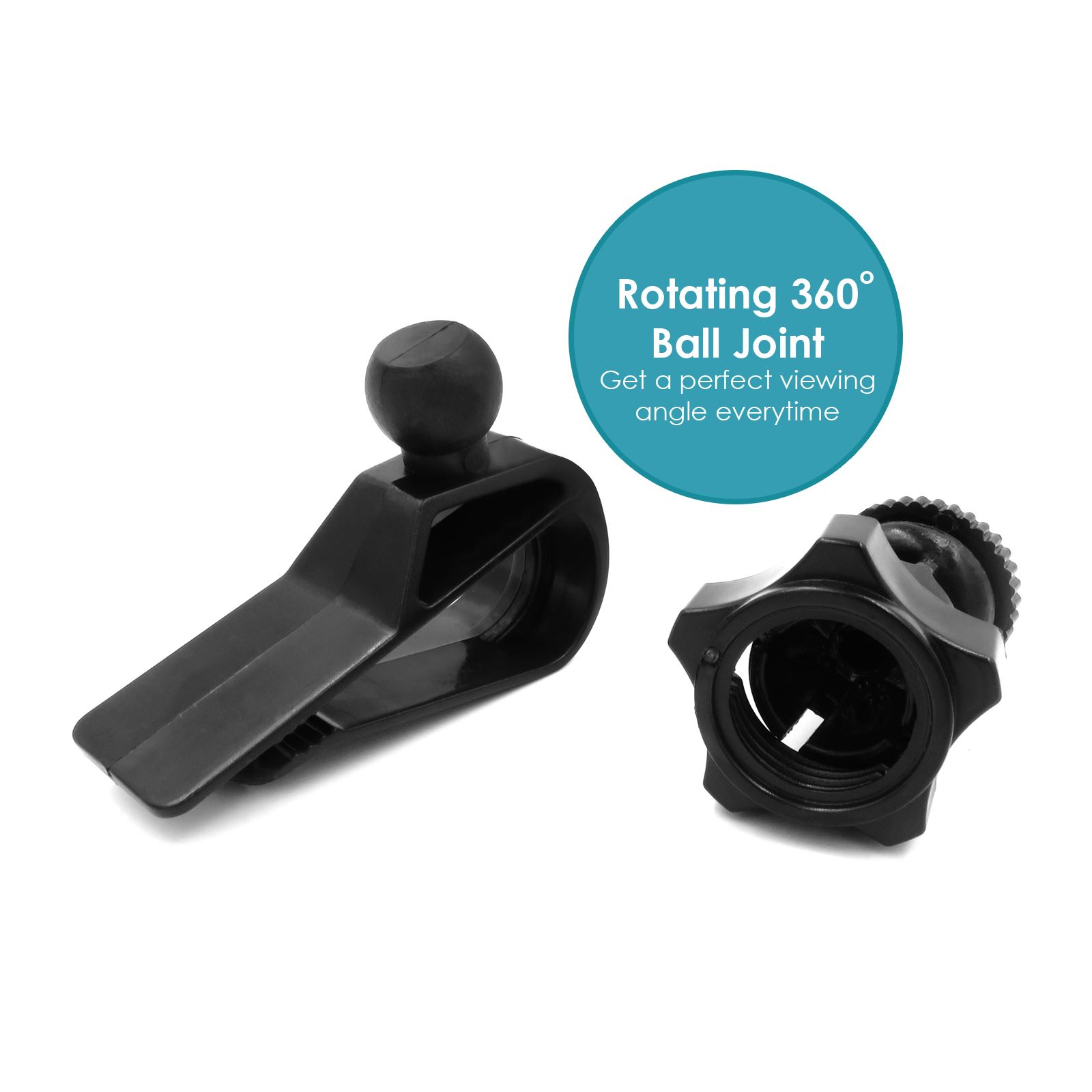 Car Sun Visor Clip Mount Dash Cam View for GoPro 6 5 4 3 Action Digital