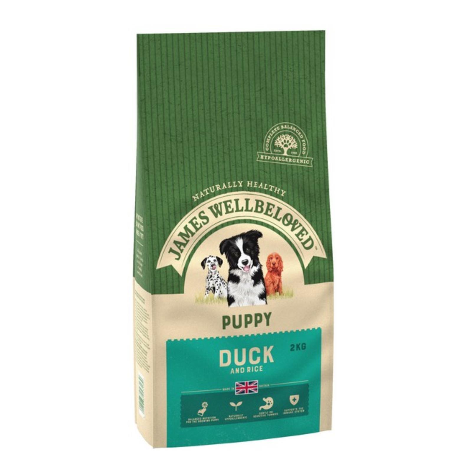 James Wellbeloved Dry Puppy Dog Food Hypoallergenic Kibble Crunchy