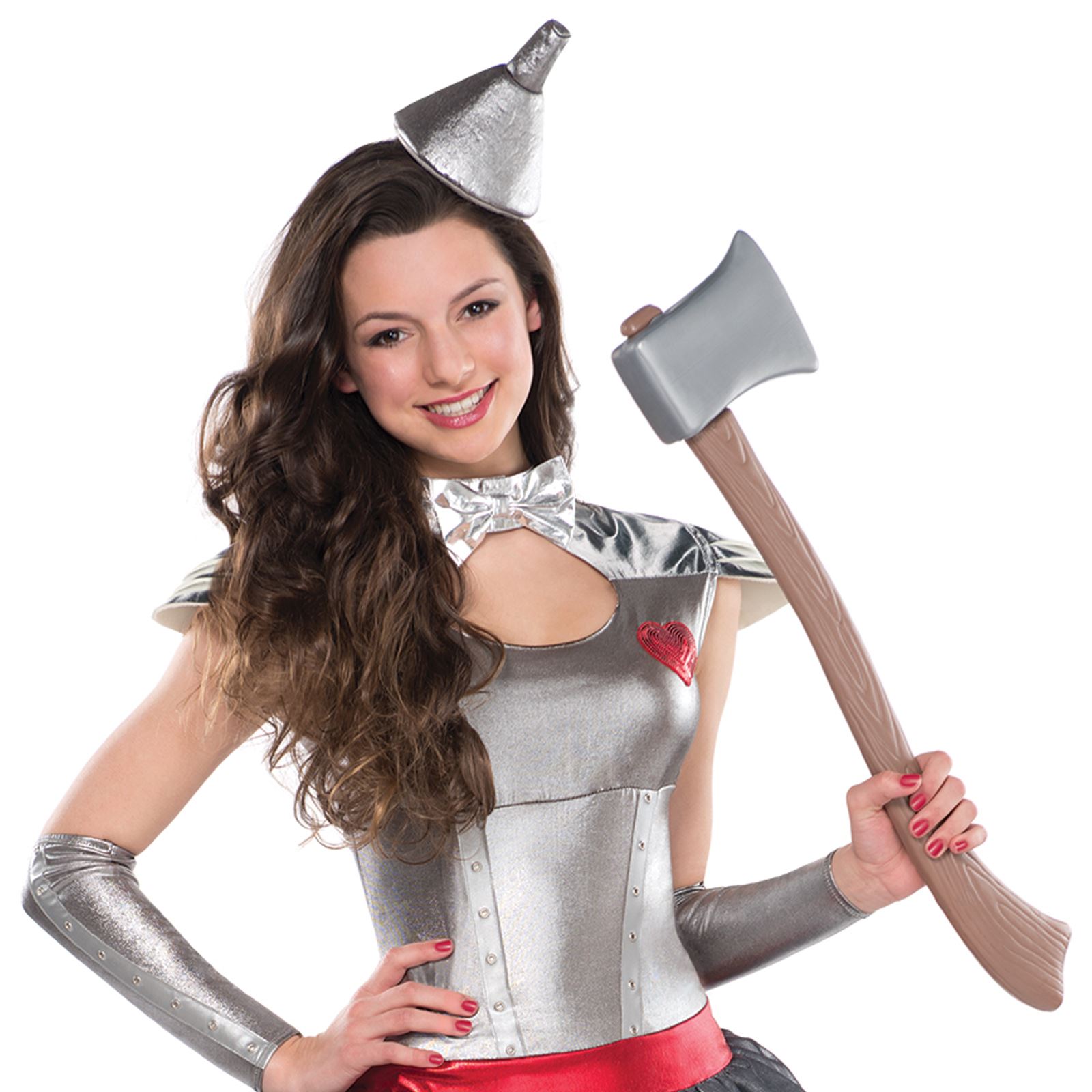Teen Tin Heartthrob Lady Wizard Fancy Dress Of Oz Girl Party Costume