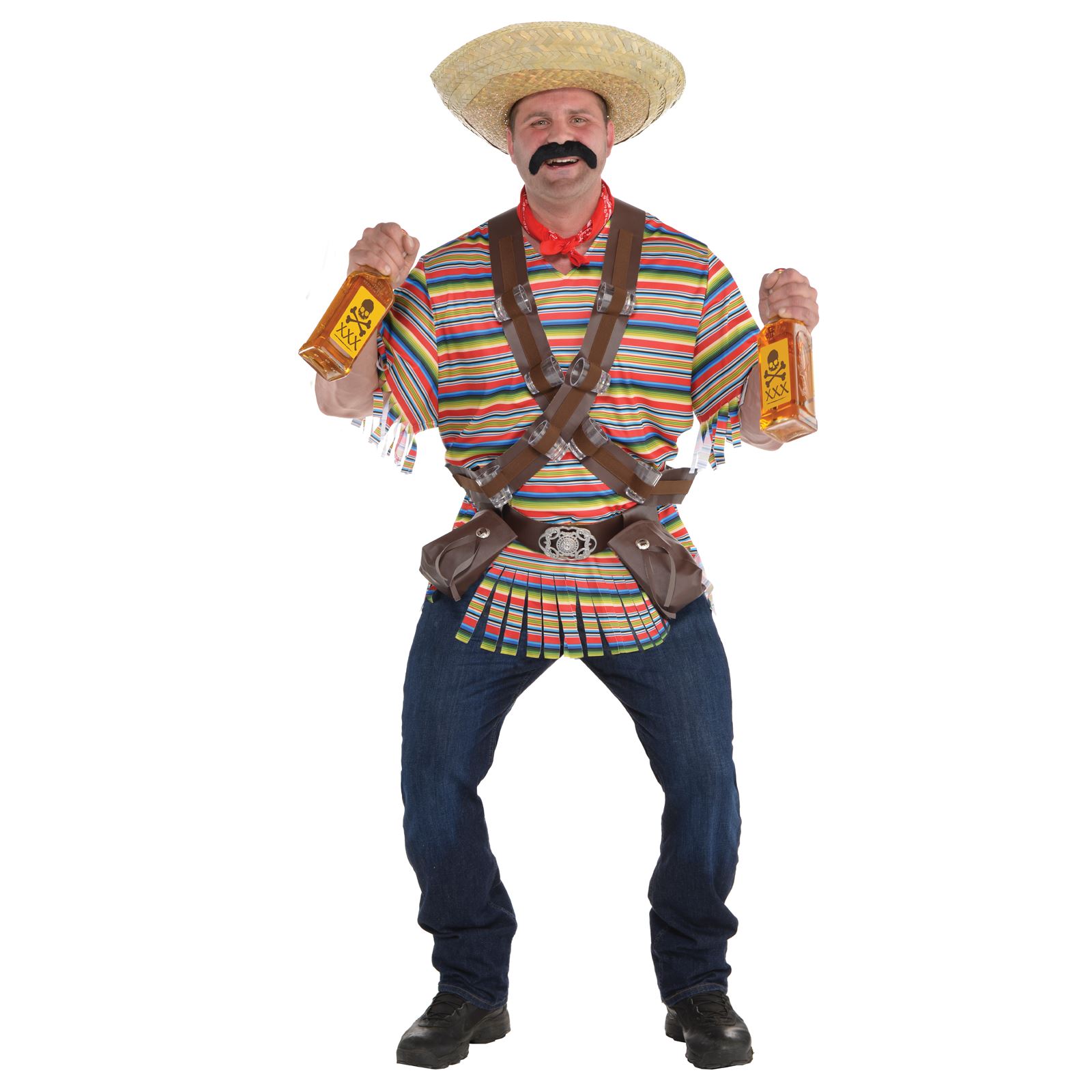 Men/'s Authentic Mexican Tequila Costume Music Legs 76626