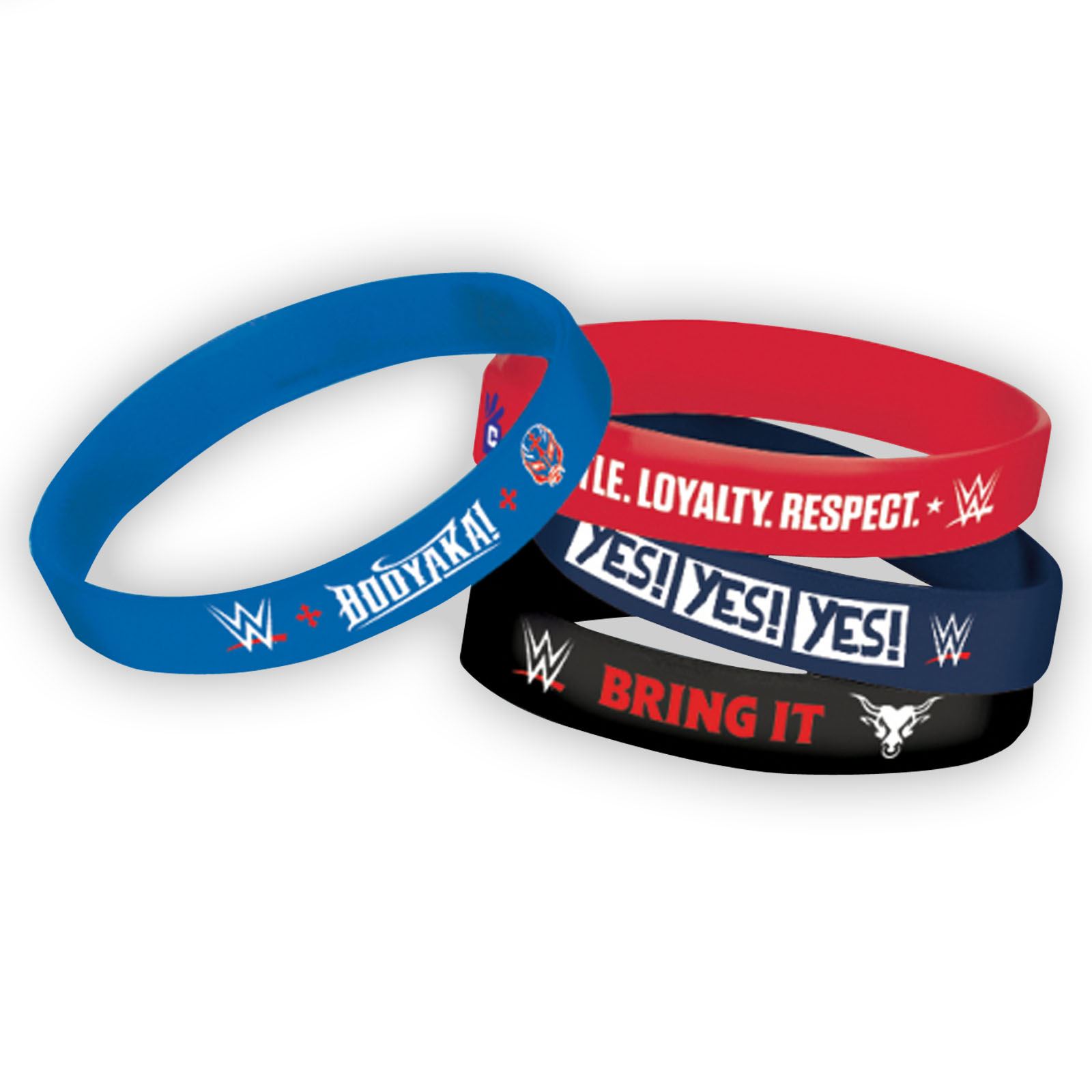 WWE Rubber Bracelet Set of 7 Special Deal