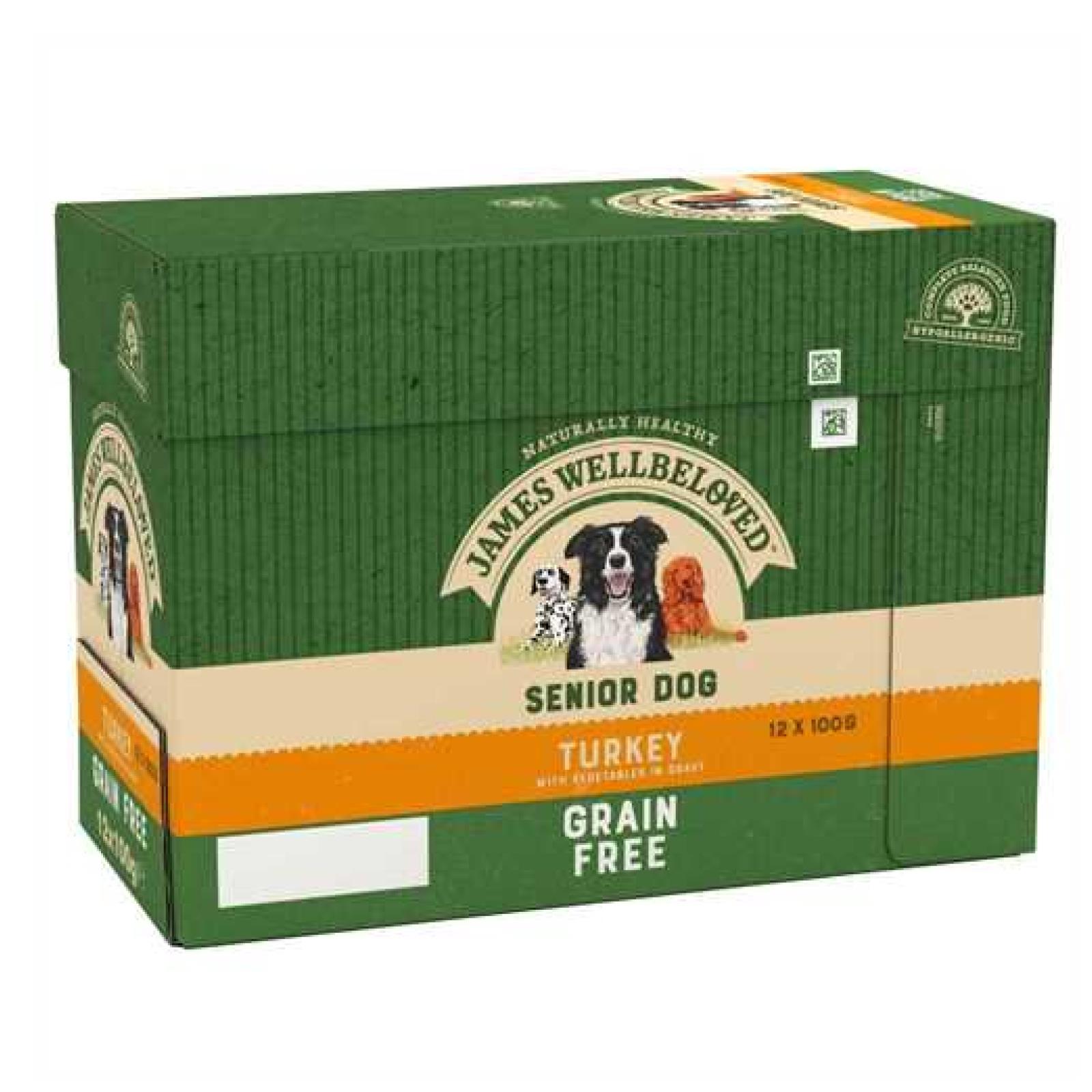 James Wellbeloved Complete Grain Free Wet Dog Food Hypoallergenic Meal