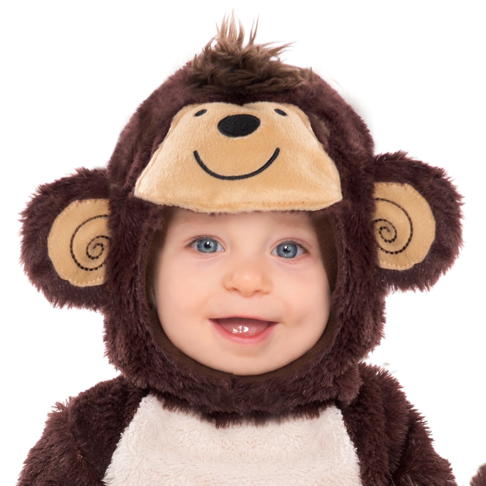 Cute Baby Monkey Jungle Fur Costume All in One Toddler Outfit