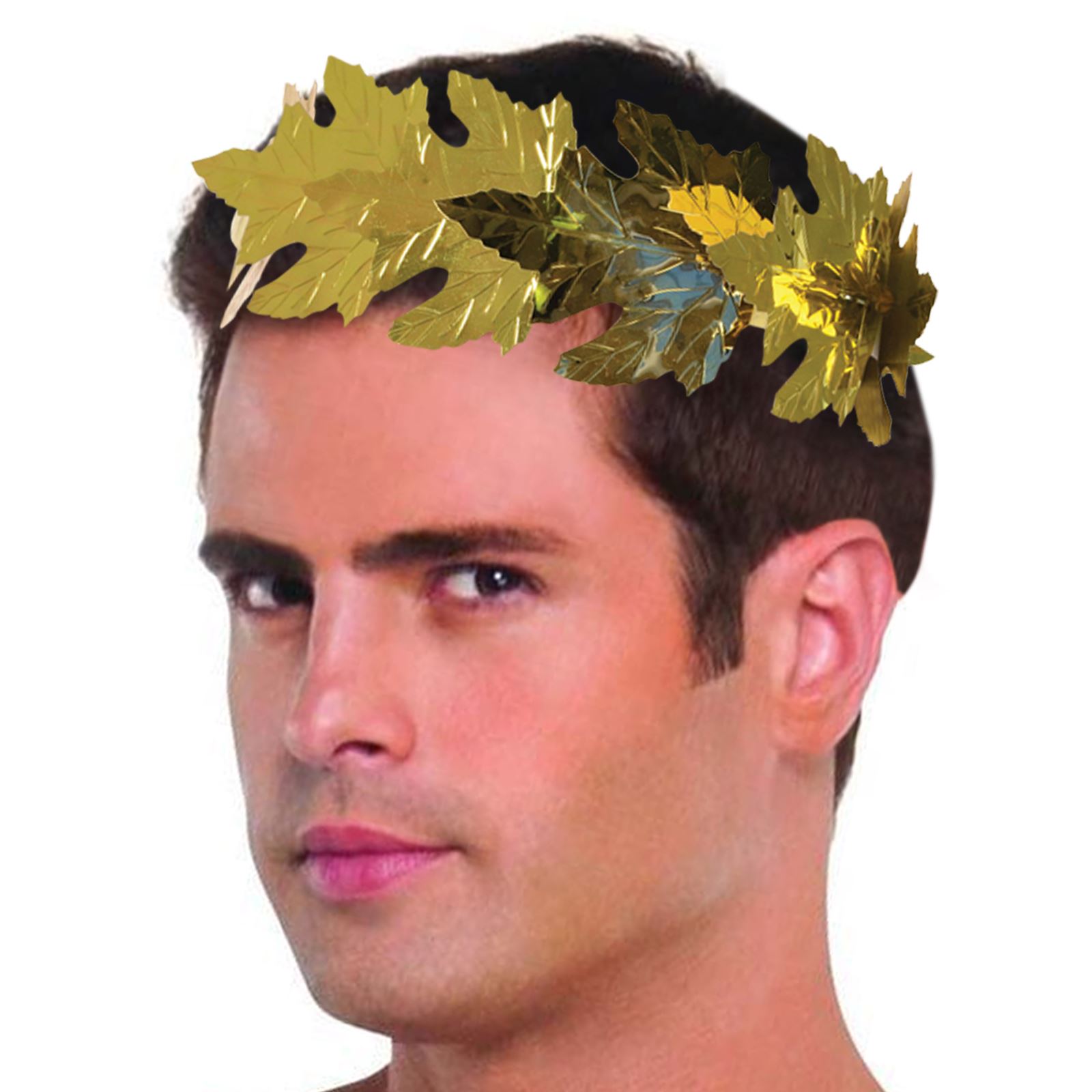 Printable Roman Leaves Headpiece Template